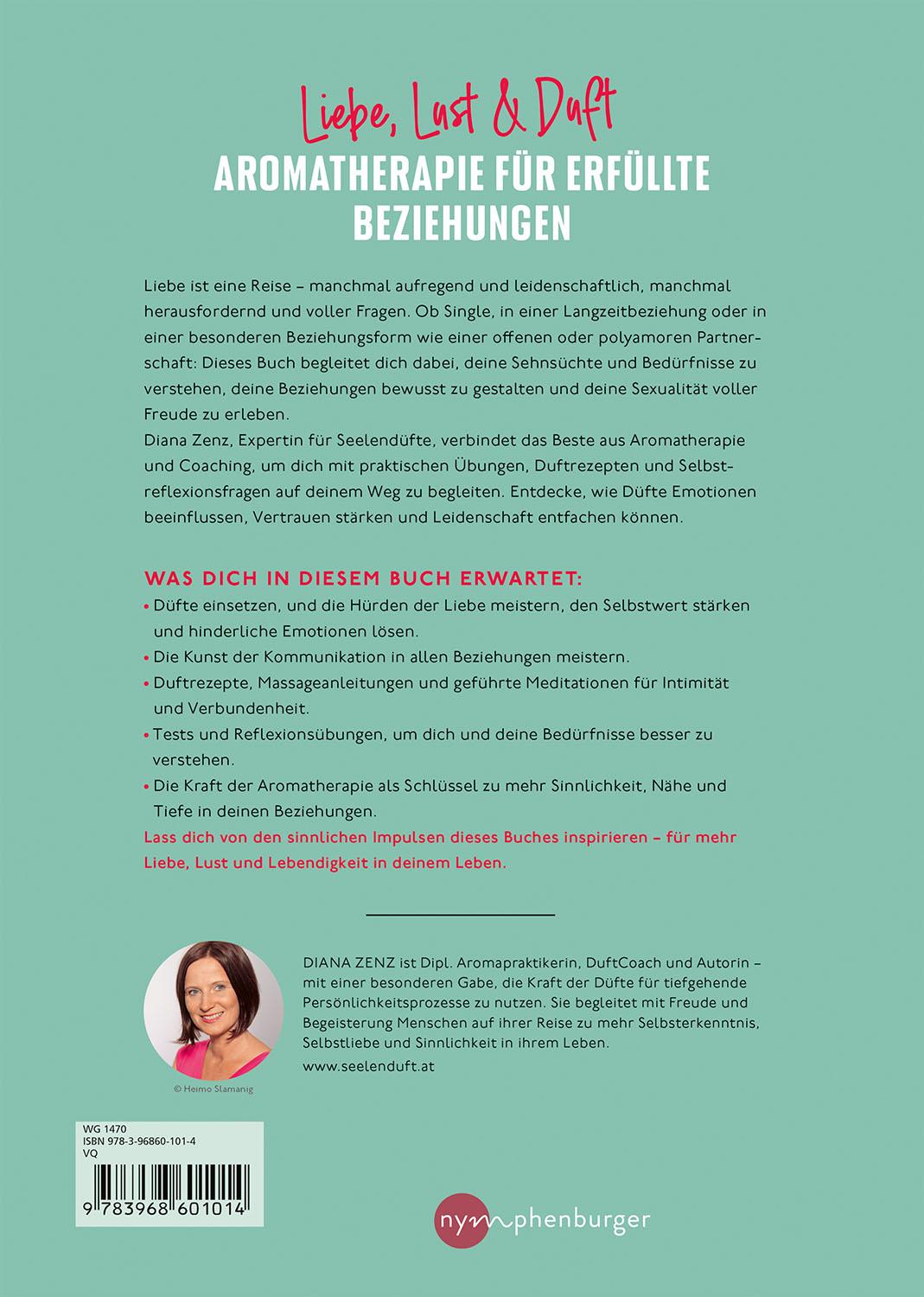 Rückseitencover Aromatherapie für die Liebe
