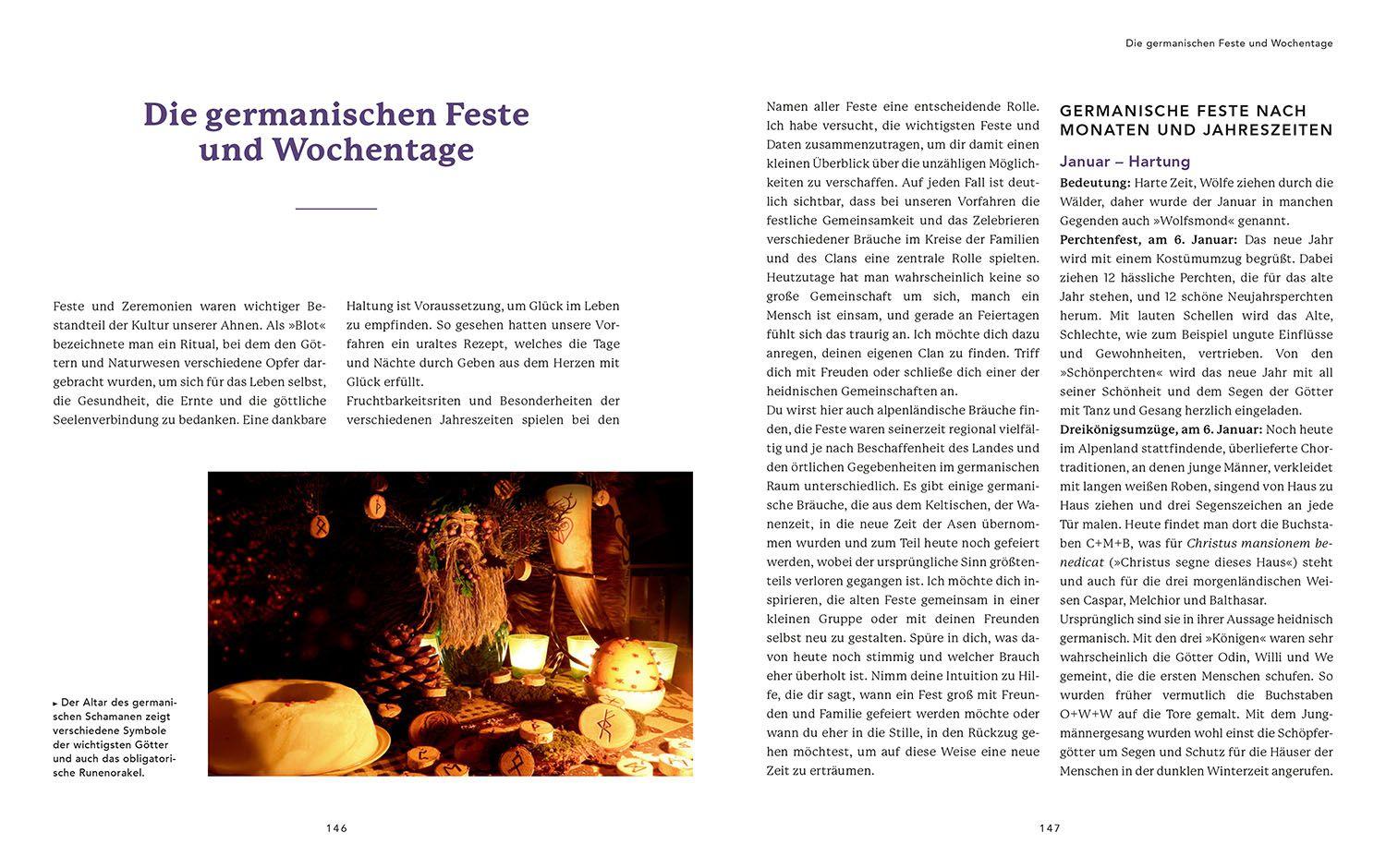 Beispielinhalt (Bild) Mit den germanischen Göttern verbunden