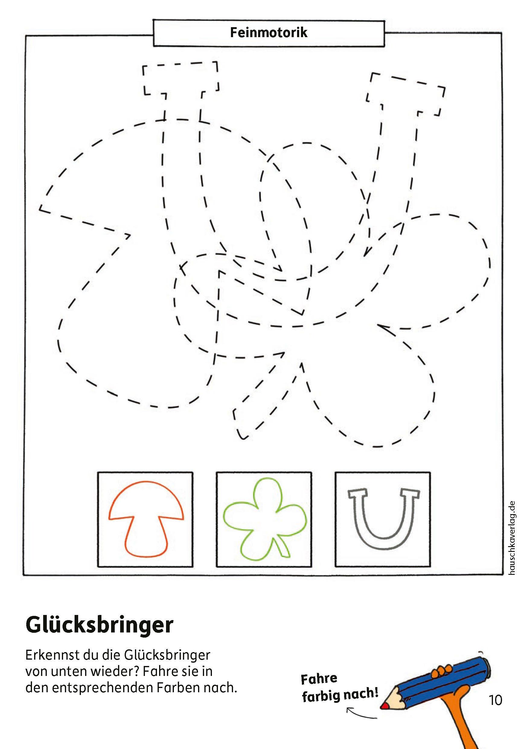 Beispielinhalt (Bild) Kindergartenblock ab 4 Jahre - Rätsel-Spaß, Konzentration und Logik