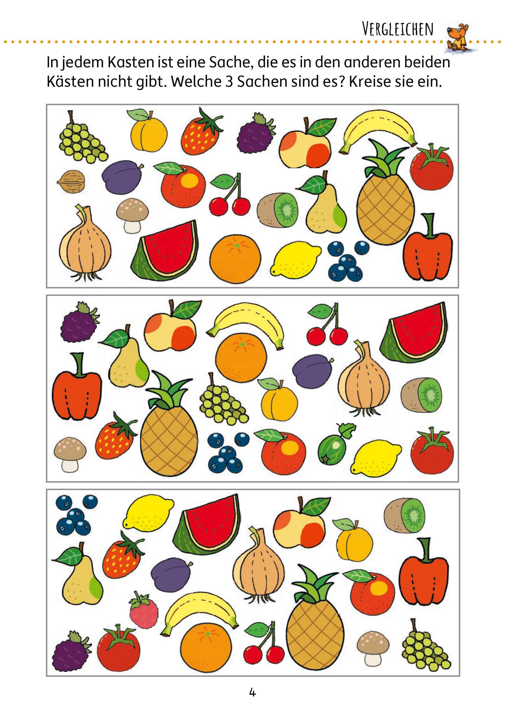 Beispielinhalt (Bild) Rätselblock ab 7 Jahre, Band 3