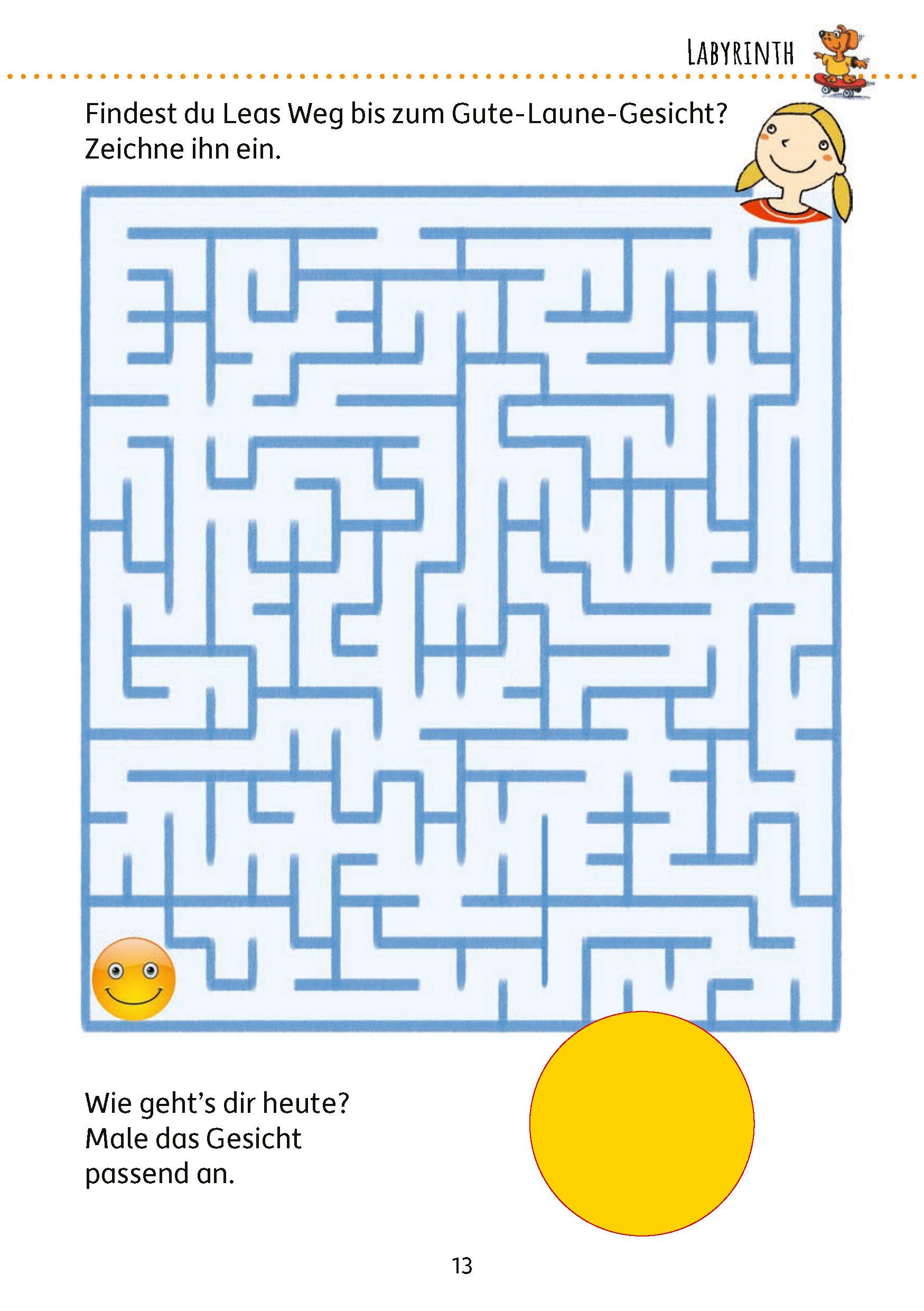 Beispielinhalt (Bild) Rätselblock ab 7 Jahre, Band 3