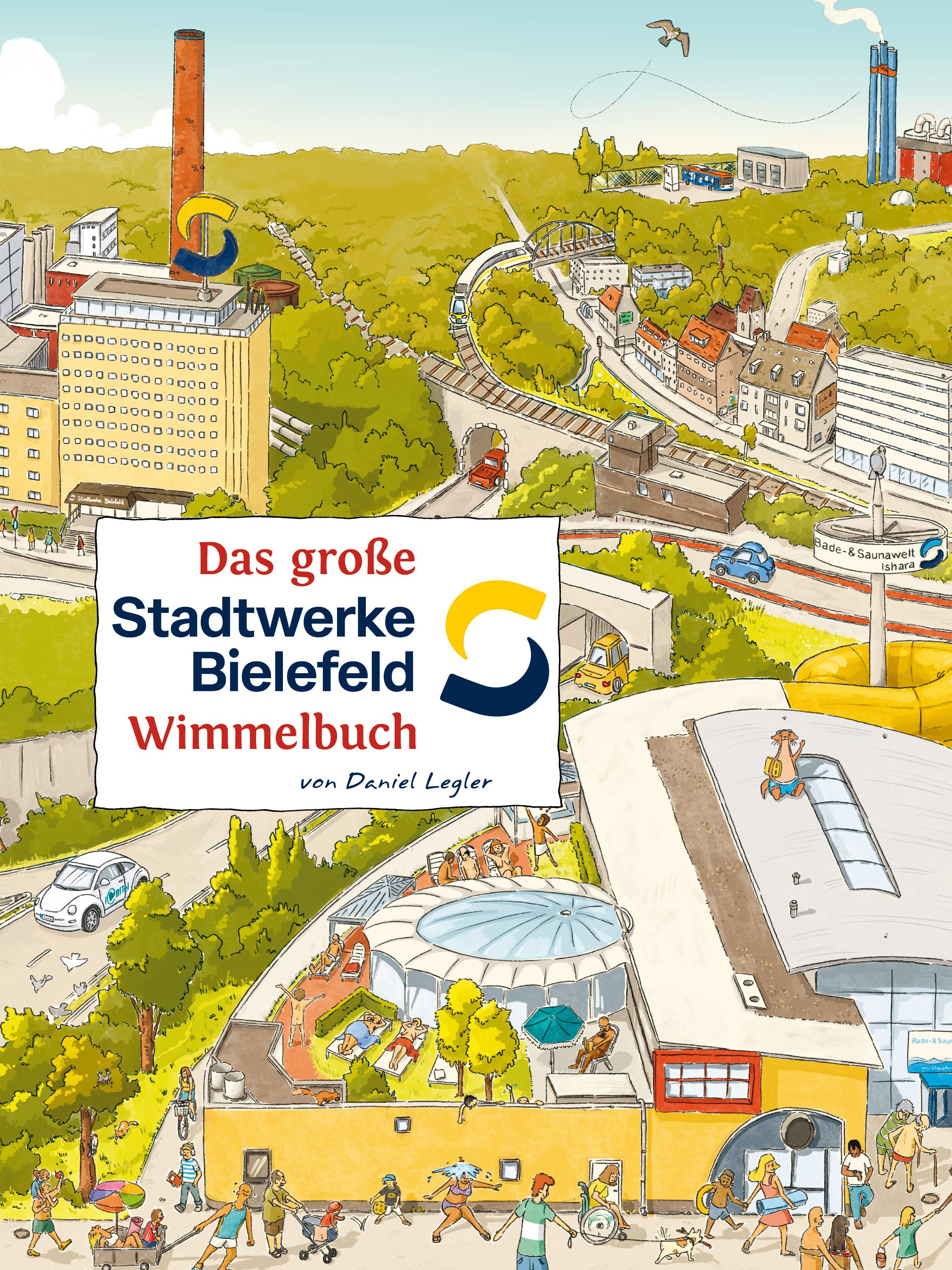 Vorderes Coverbild Das große STADTWERKE BIELEFELD Wimmelbuch