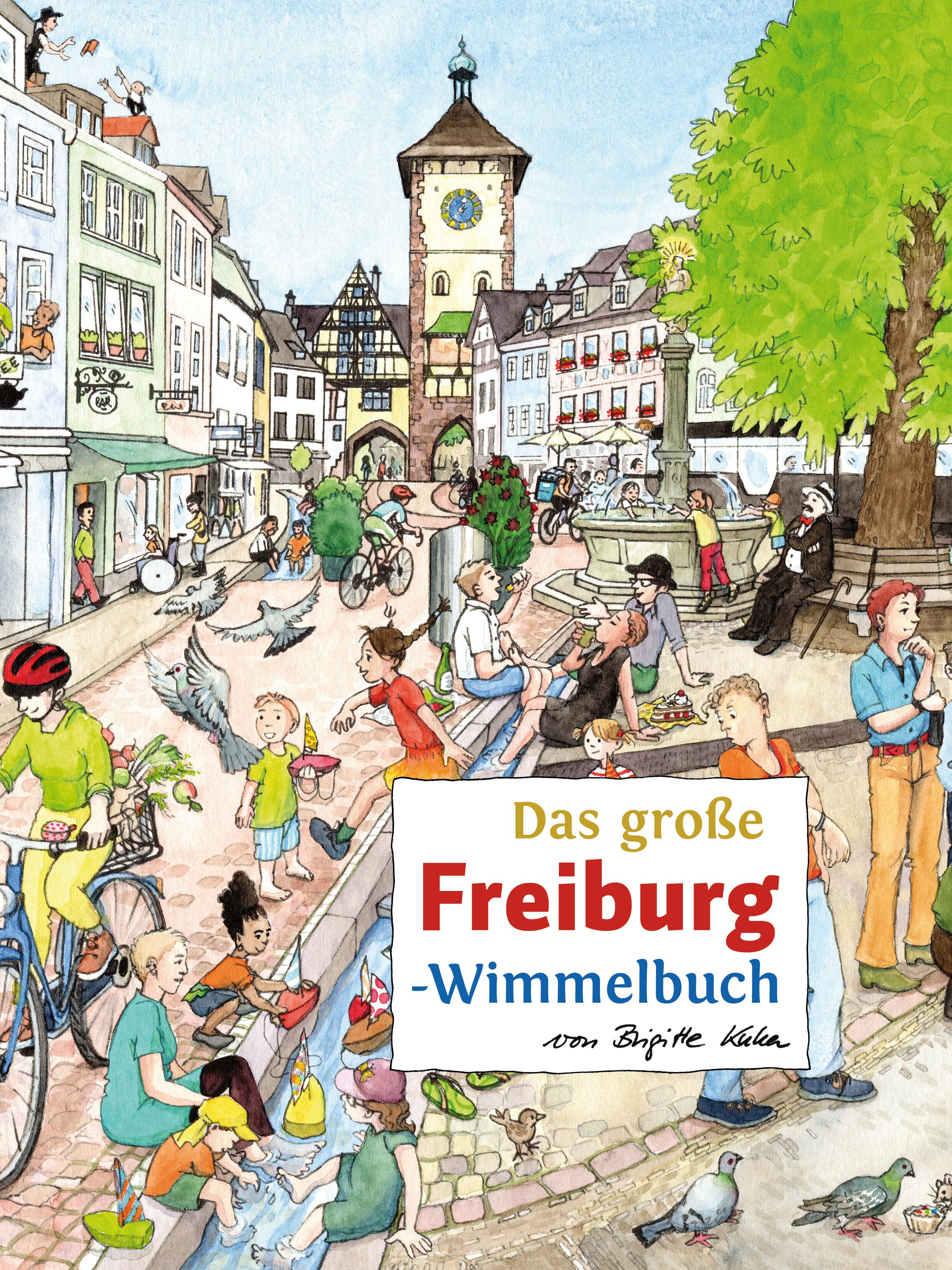 Vorderes Coverbild Das große FREIBURG-Wimmelbuch