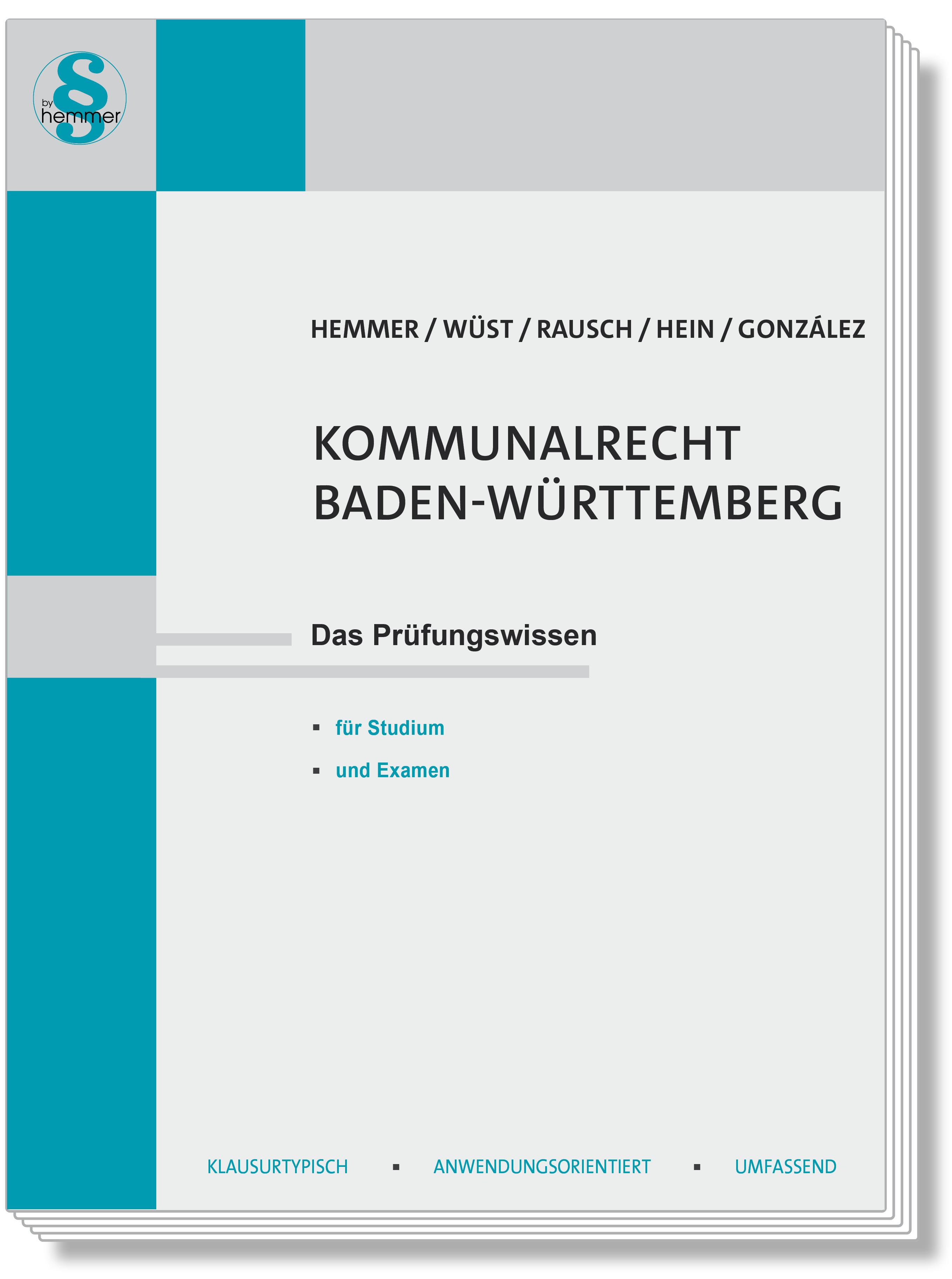 Vorderes Coverbild Kommunalrecht Baden-Württemberg
