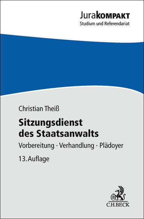 Vorderes Coverbild Sitzungsdienst des Staatsanwalts