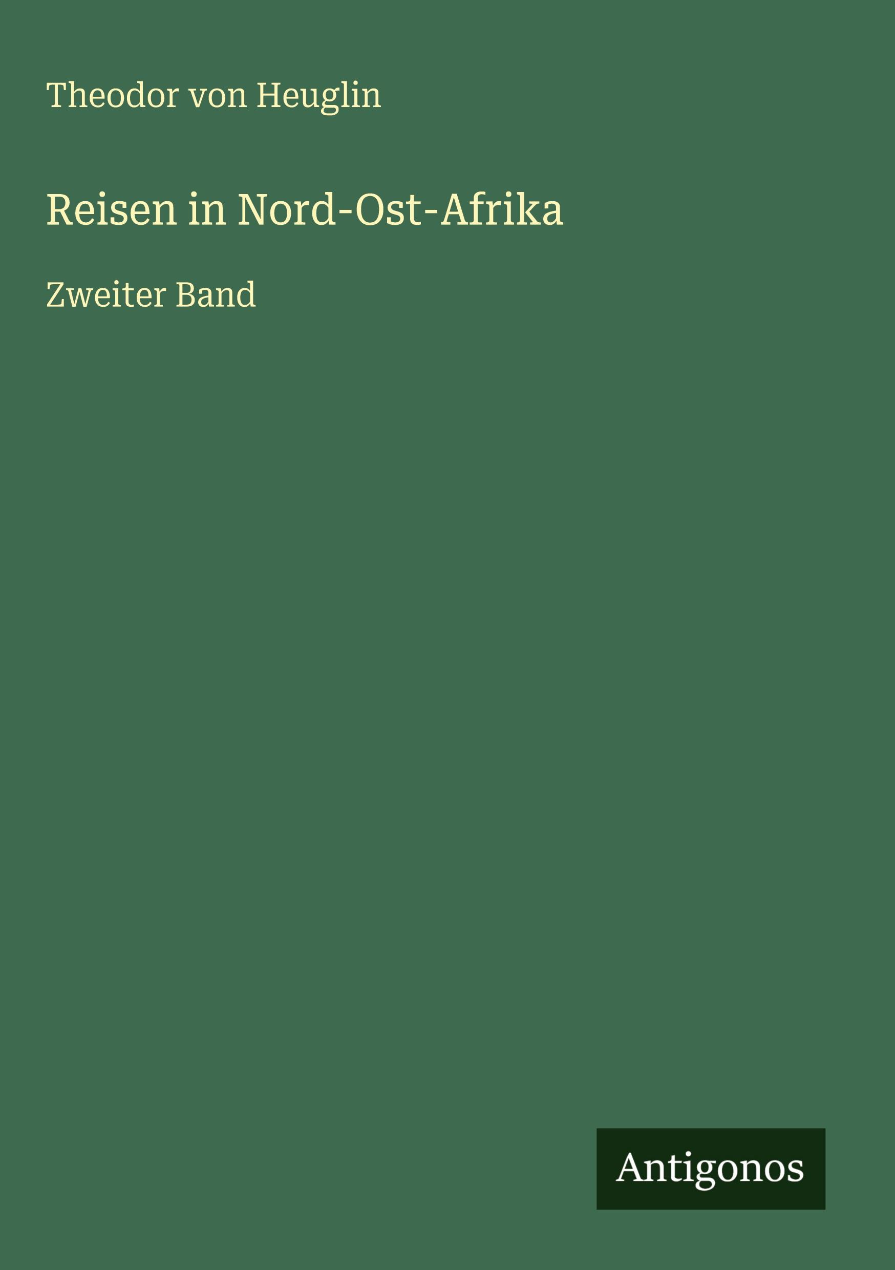 Vorderes Coverbild Reisen in Nord-Ost-Afrika