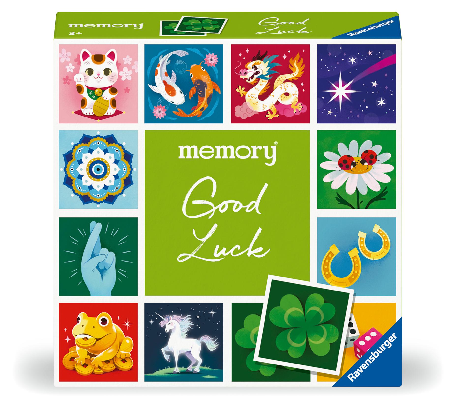 Vorderes Coverbild memory® moments - Good Luck - Gesellschaftsspiel & Brettspiel ab 3 Jahre