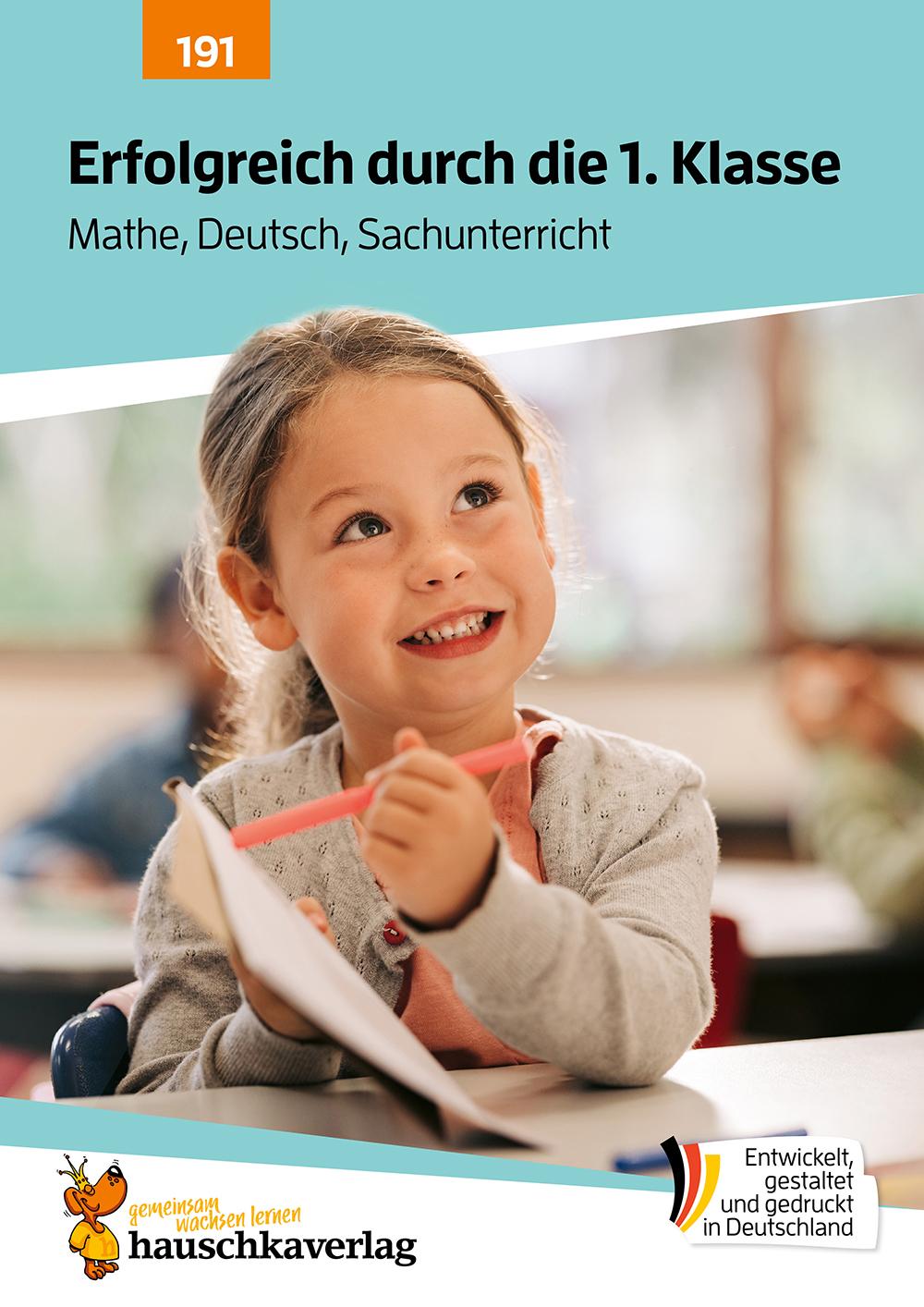 Vorderes Coverbild Erfolgreich durch die 1. Klasse - Mathe, Deutsch, Sachunterricht