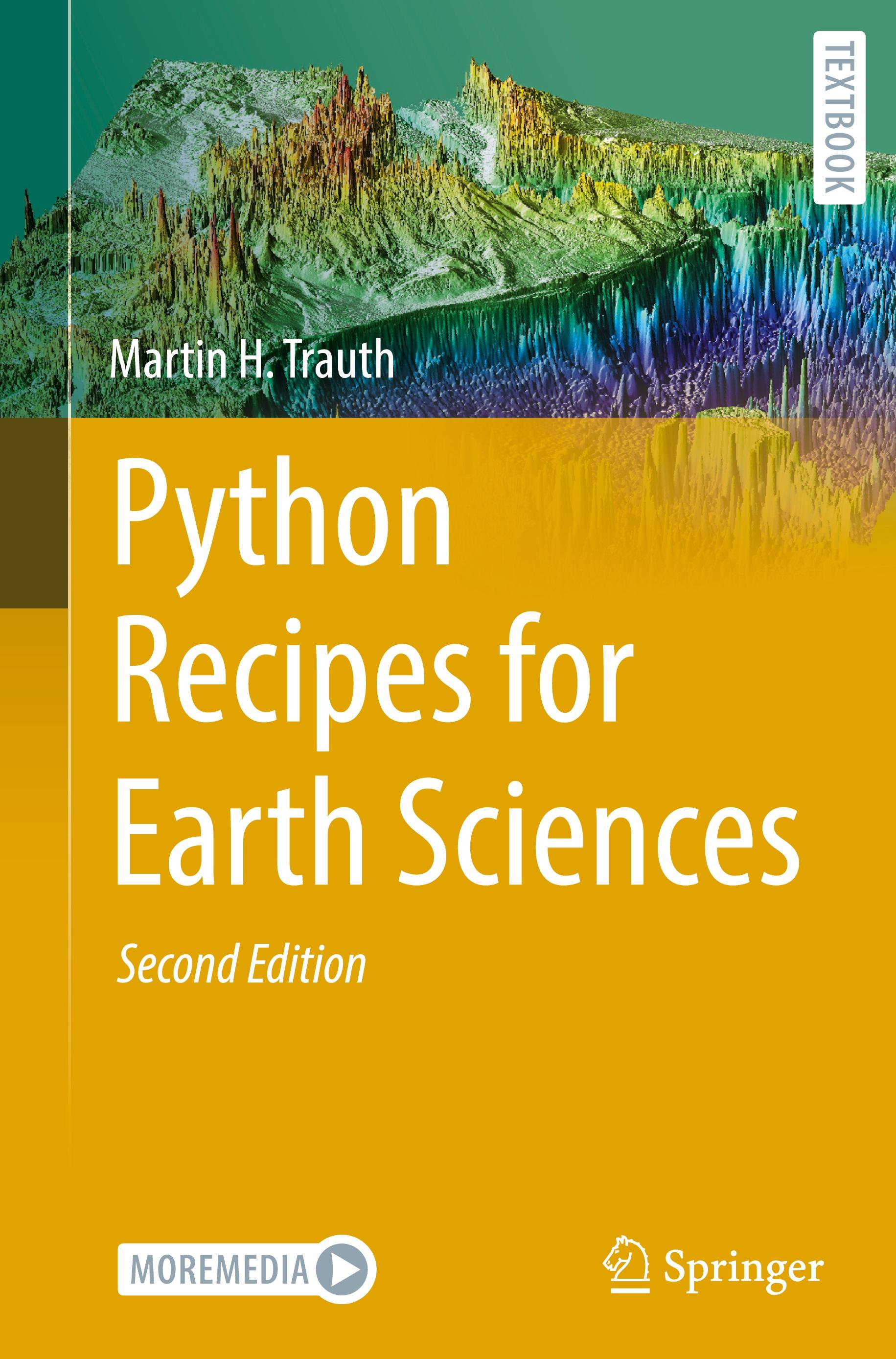 Vorderes Coverbild Python Recipes for Earth Sciences