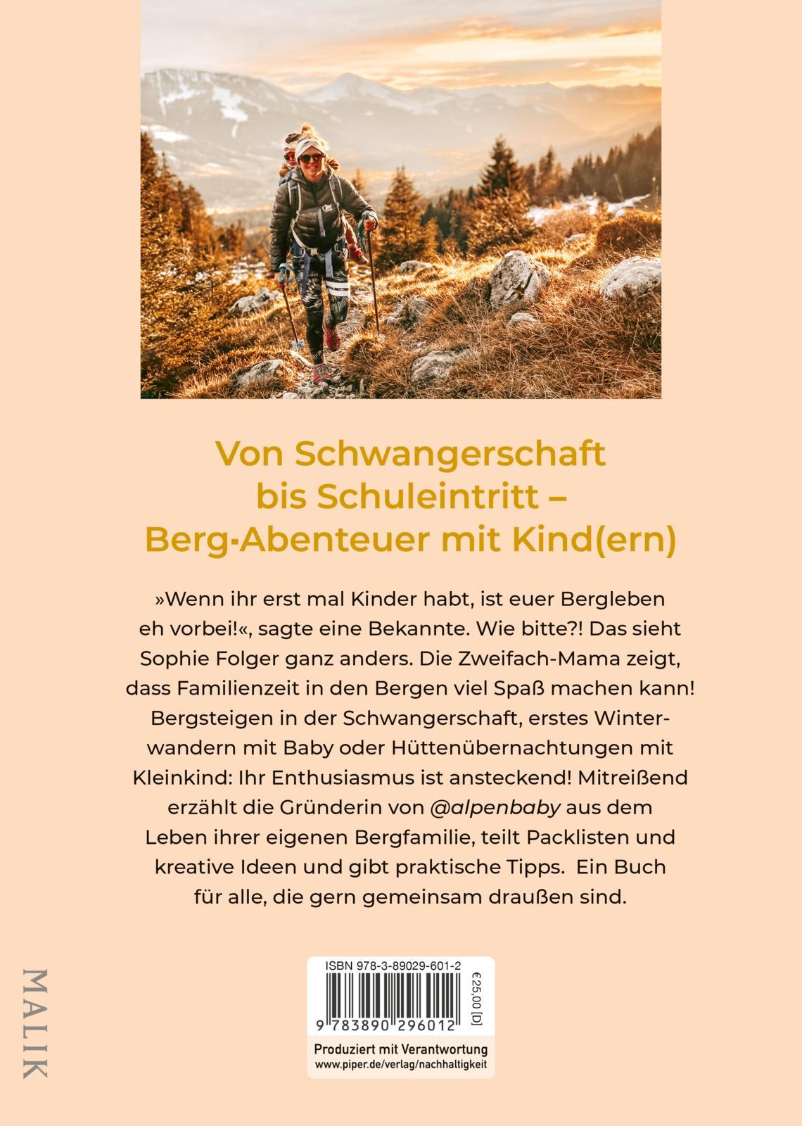 Rückseitencover Alpen, Baby!