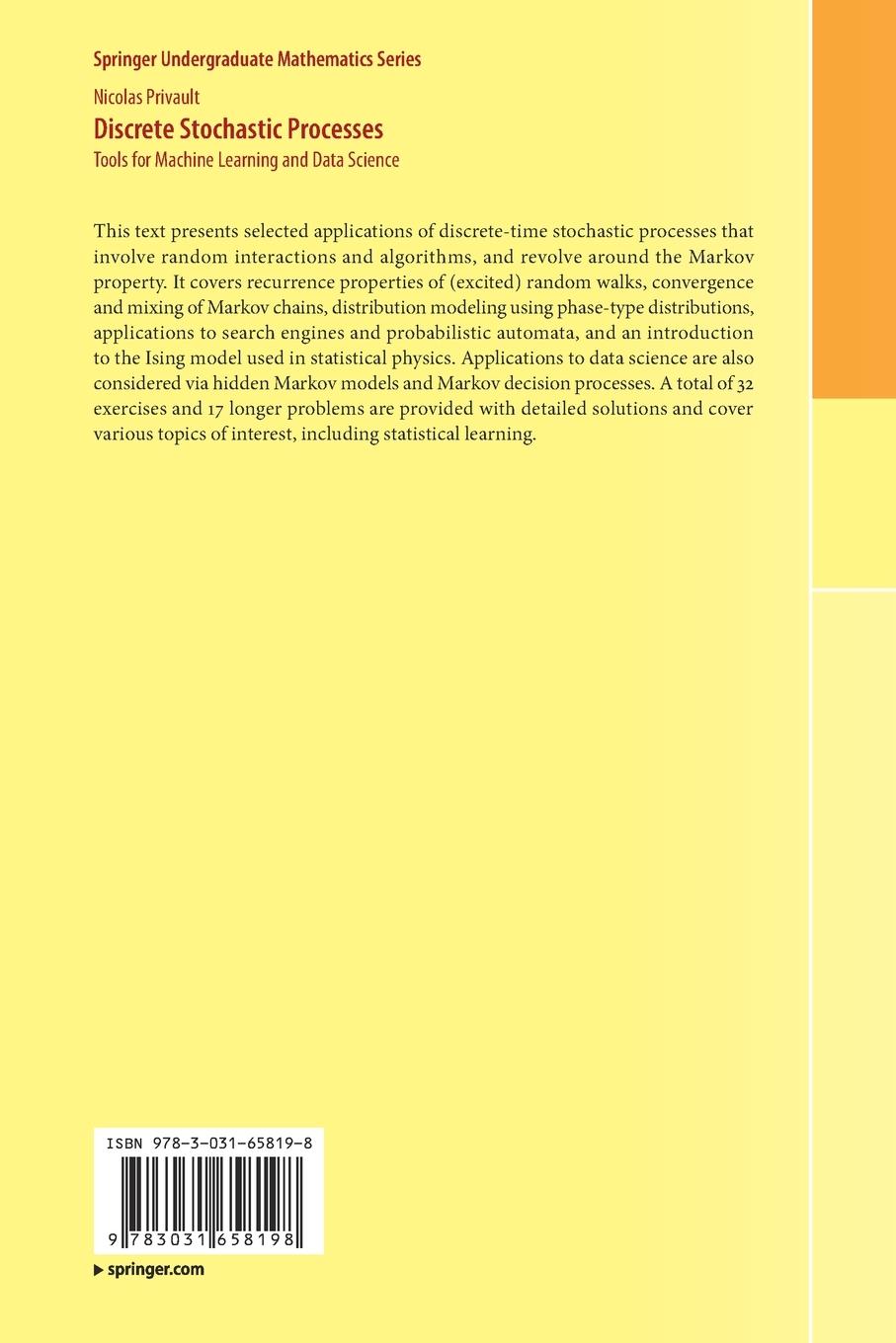 Rückseitencover Discrete Stochastic Processes