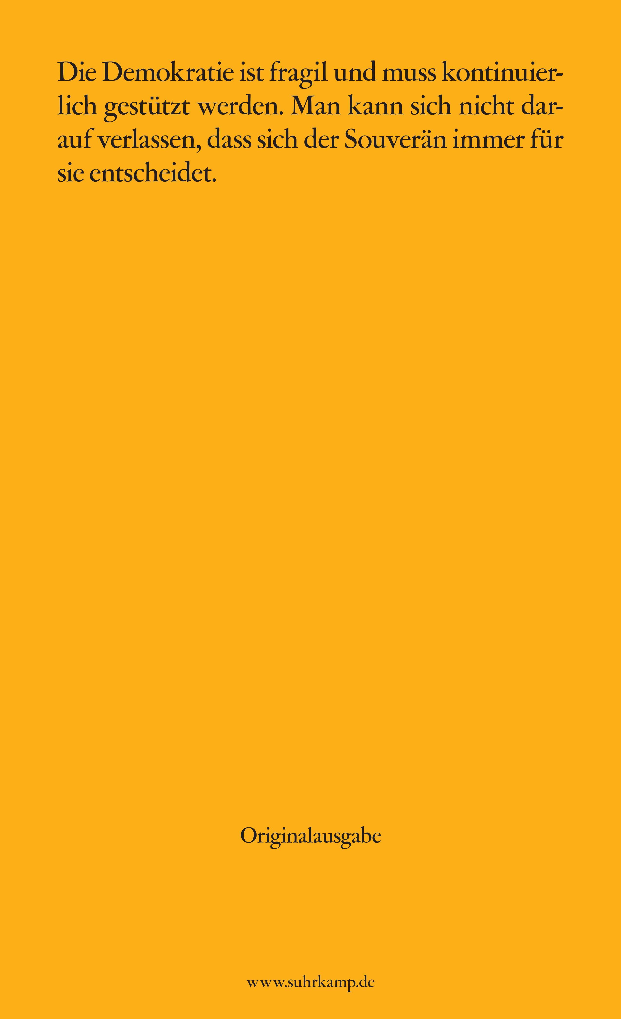 Rückseitencover Souveräne Entscheidungen