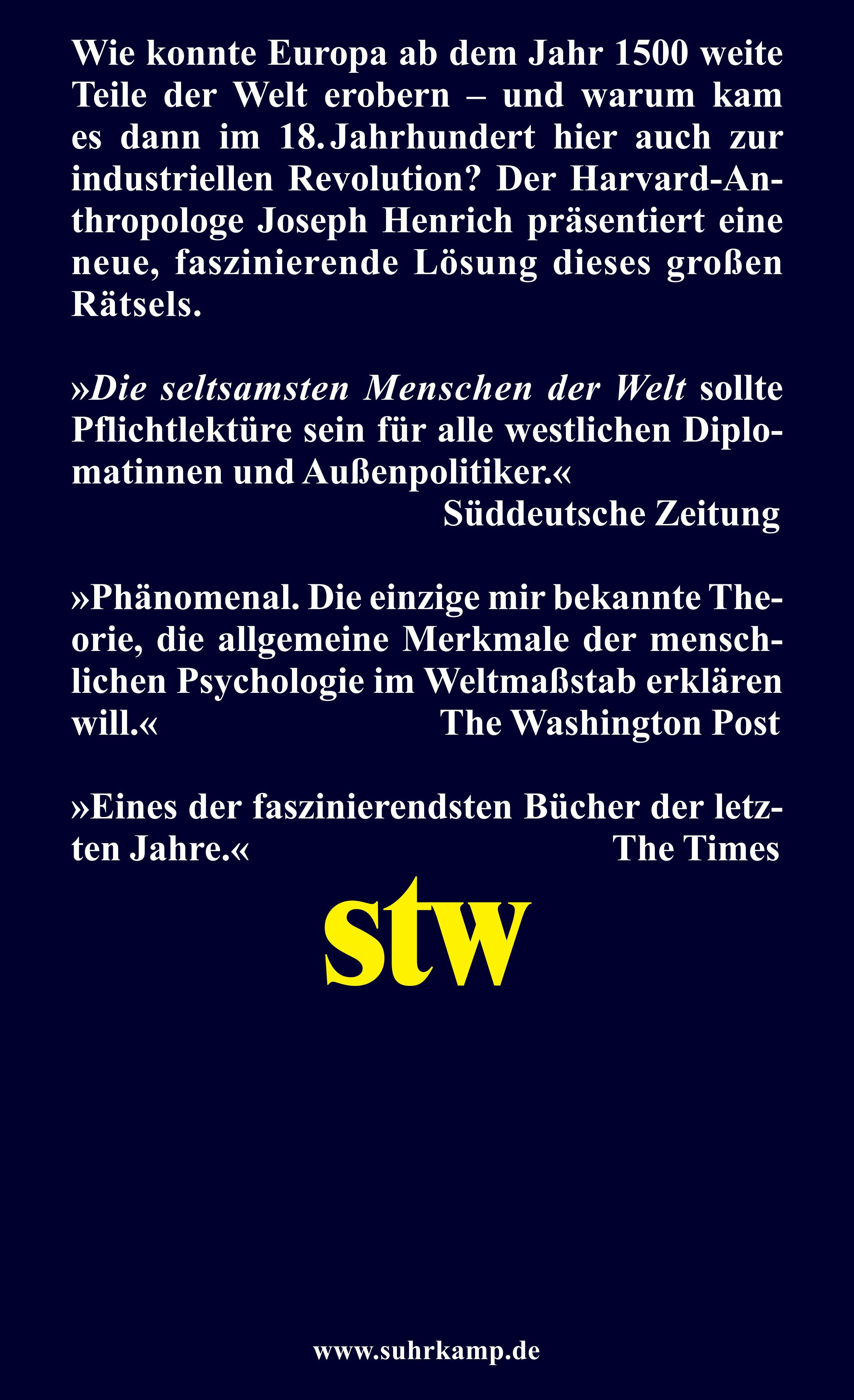 Rückseitencover Die seltsamsten Menschen der Welt