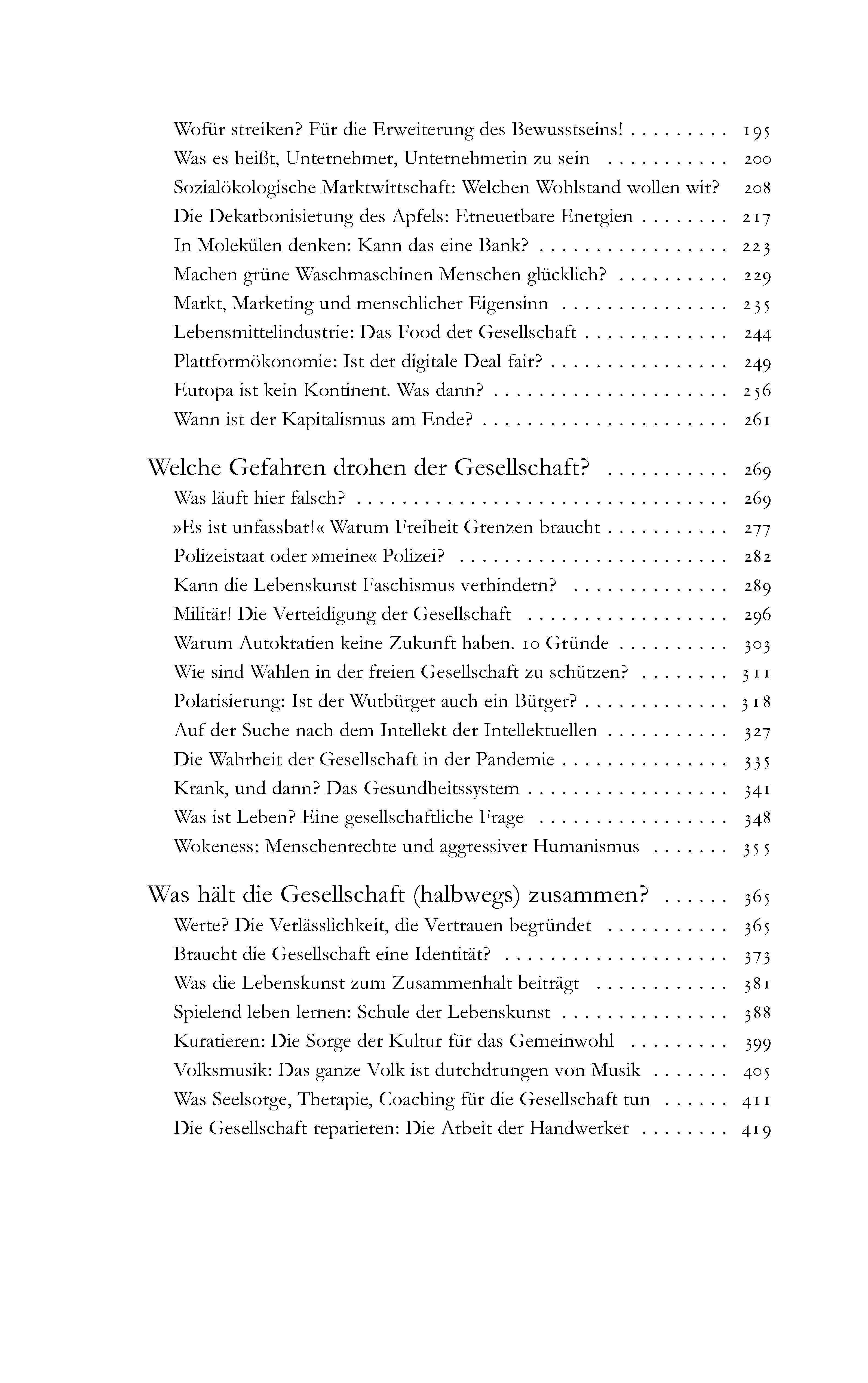 Beispielinhalt (Bild) Die Suche nach Zusammenhalt