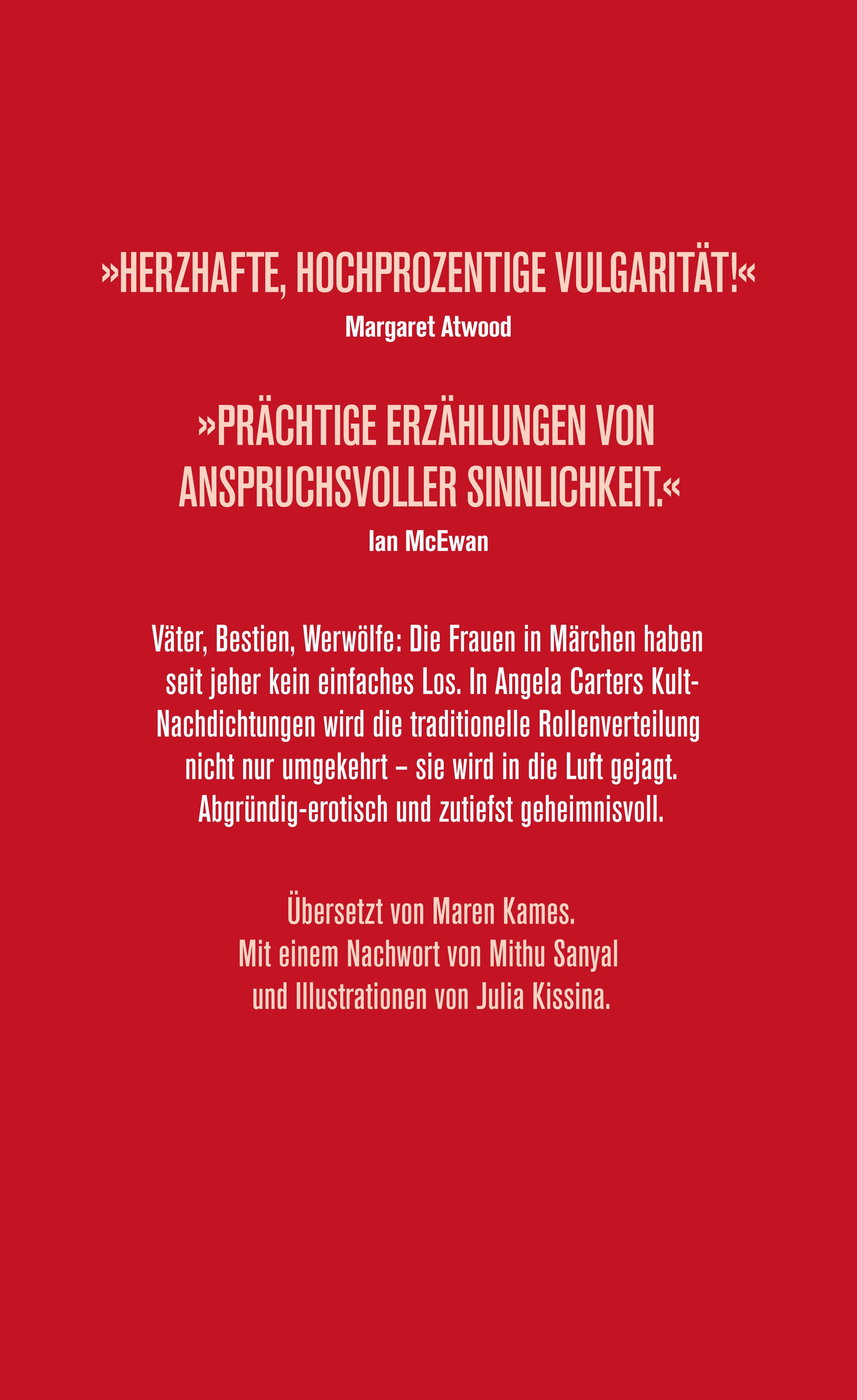 Rückseitencover Die blutige Kammer