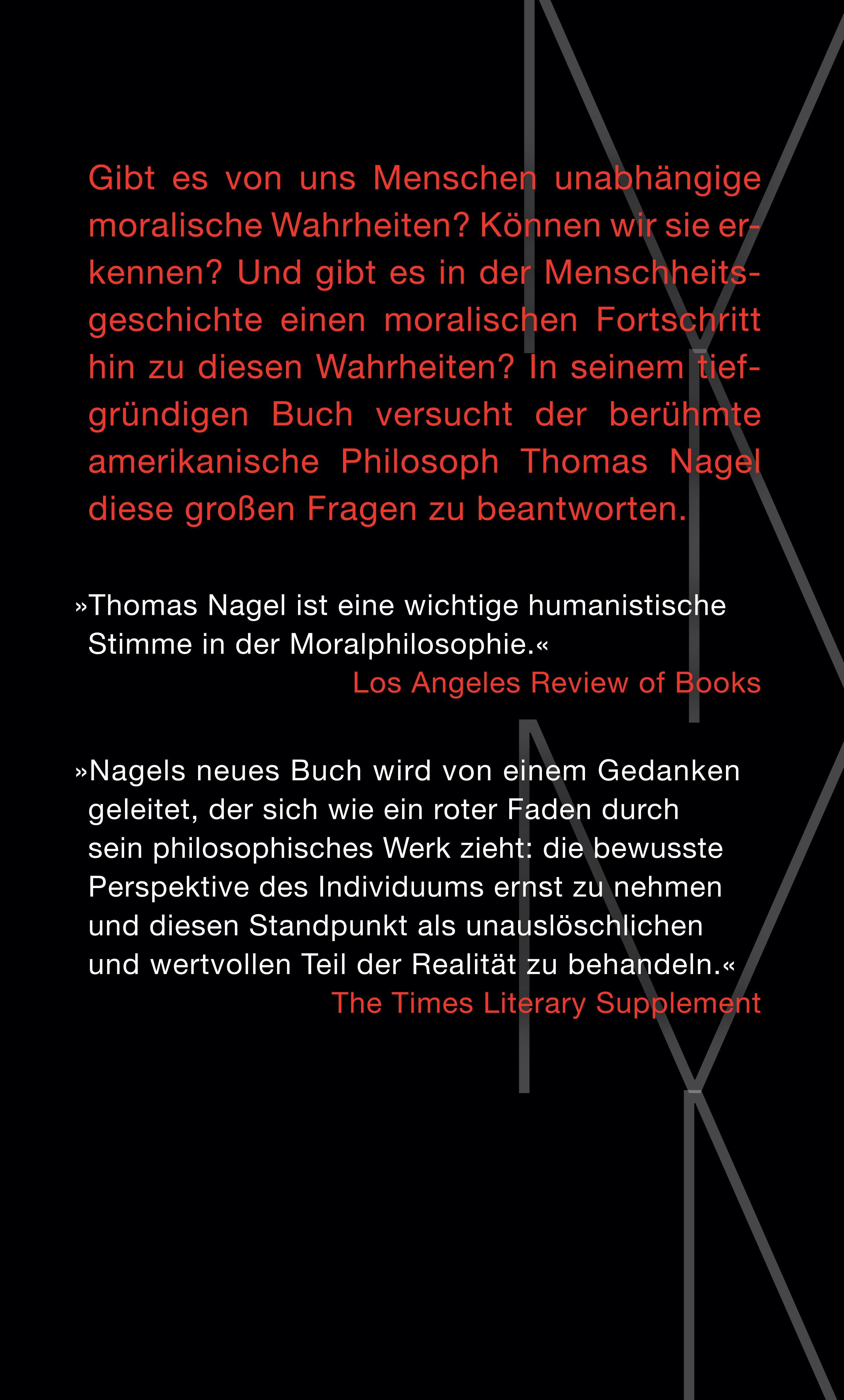 Rückseitencover Moralische Gefühle, moralische Wirklichkeit, moralischer Fortschritt