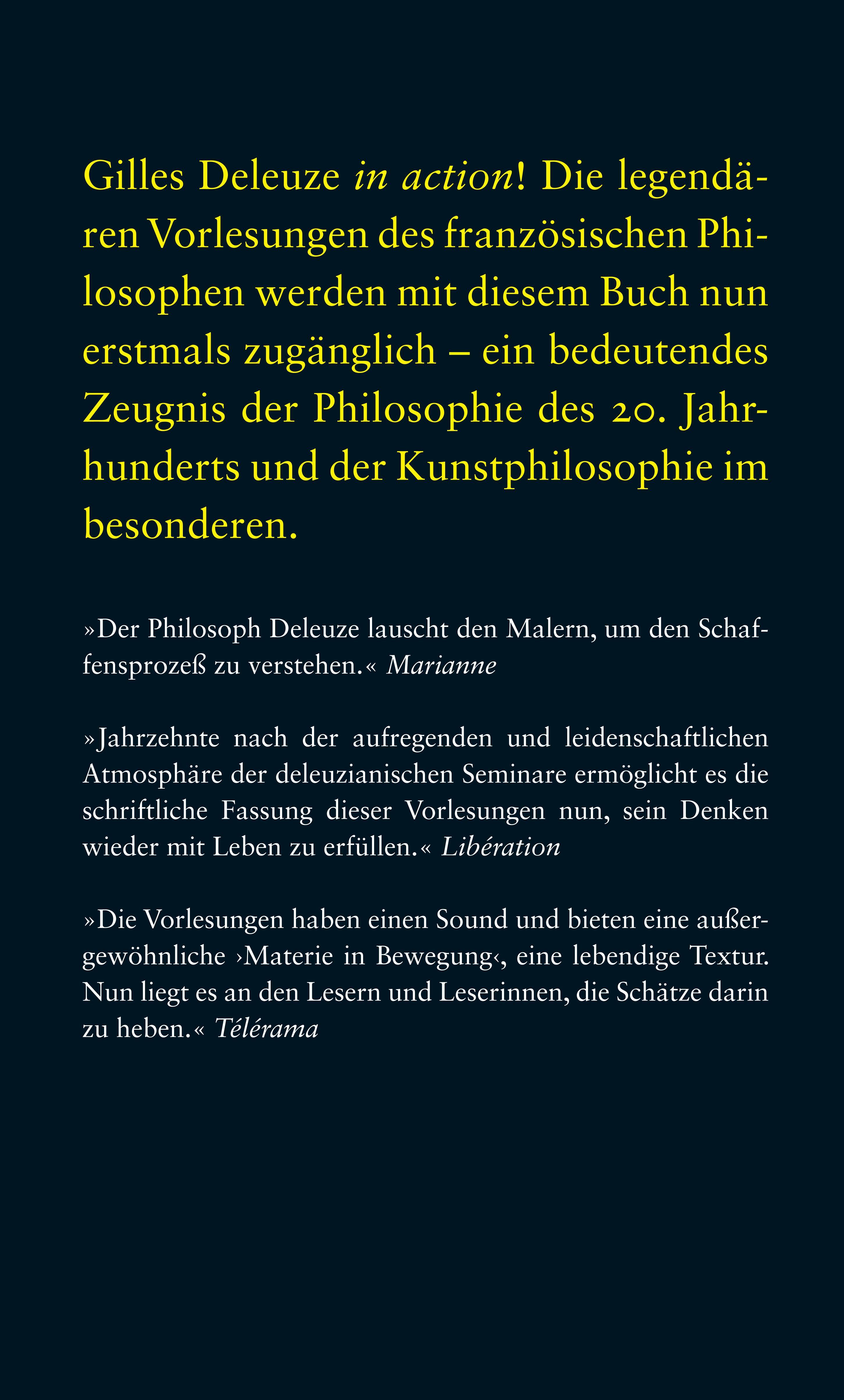 Rückseitencover Über die Malerei