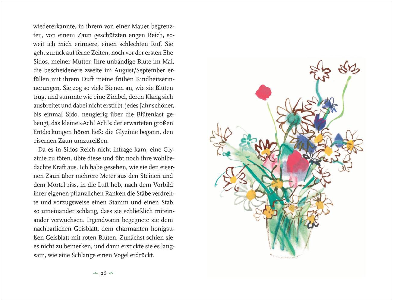 Beispielinhalt (Bild) Mein Blumenalbum