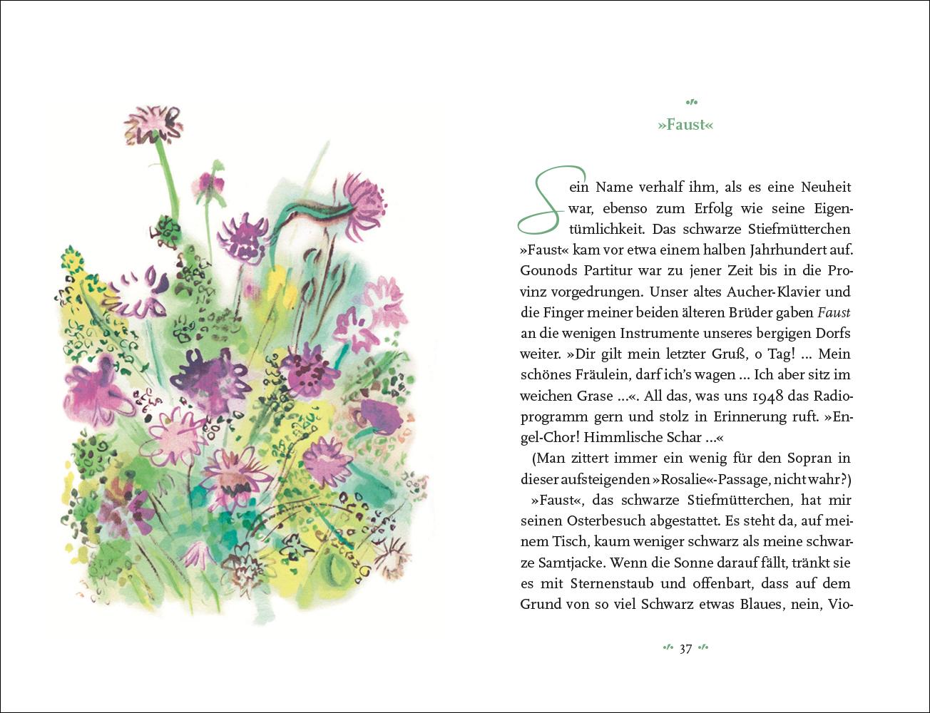 Beispielinhalt (Bild) Mein Blumenalbum