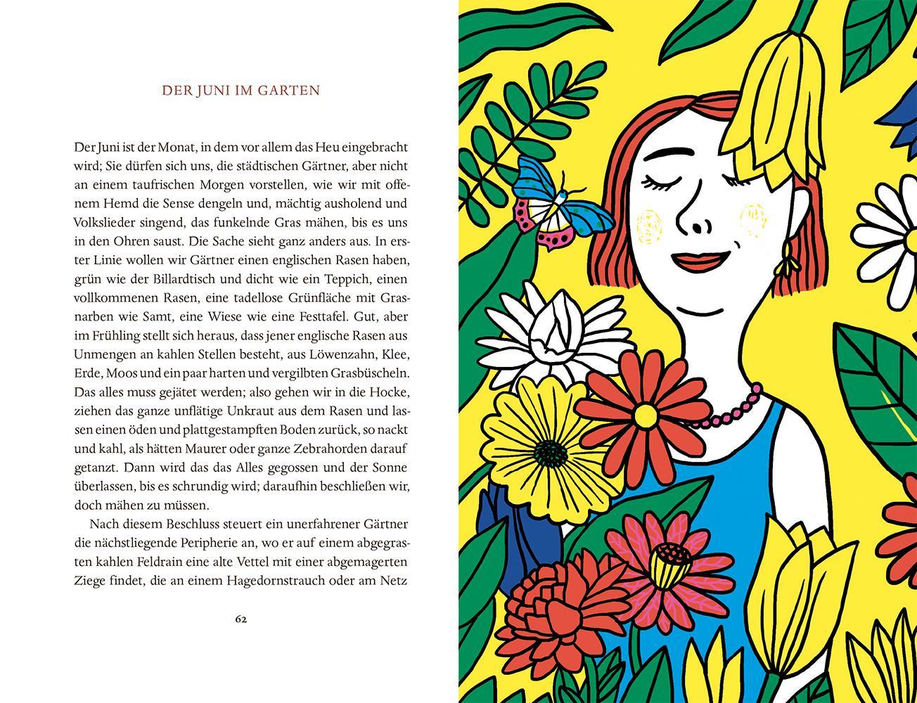 Beispielinhalt (Bild) Das Jahr im Garten