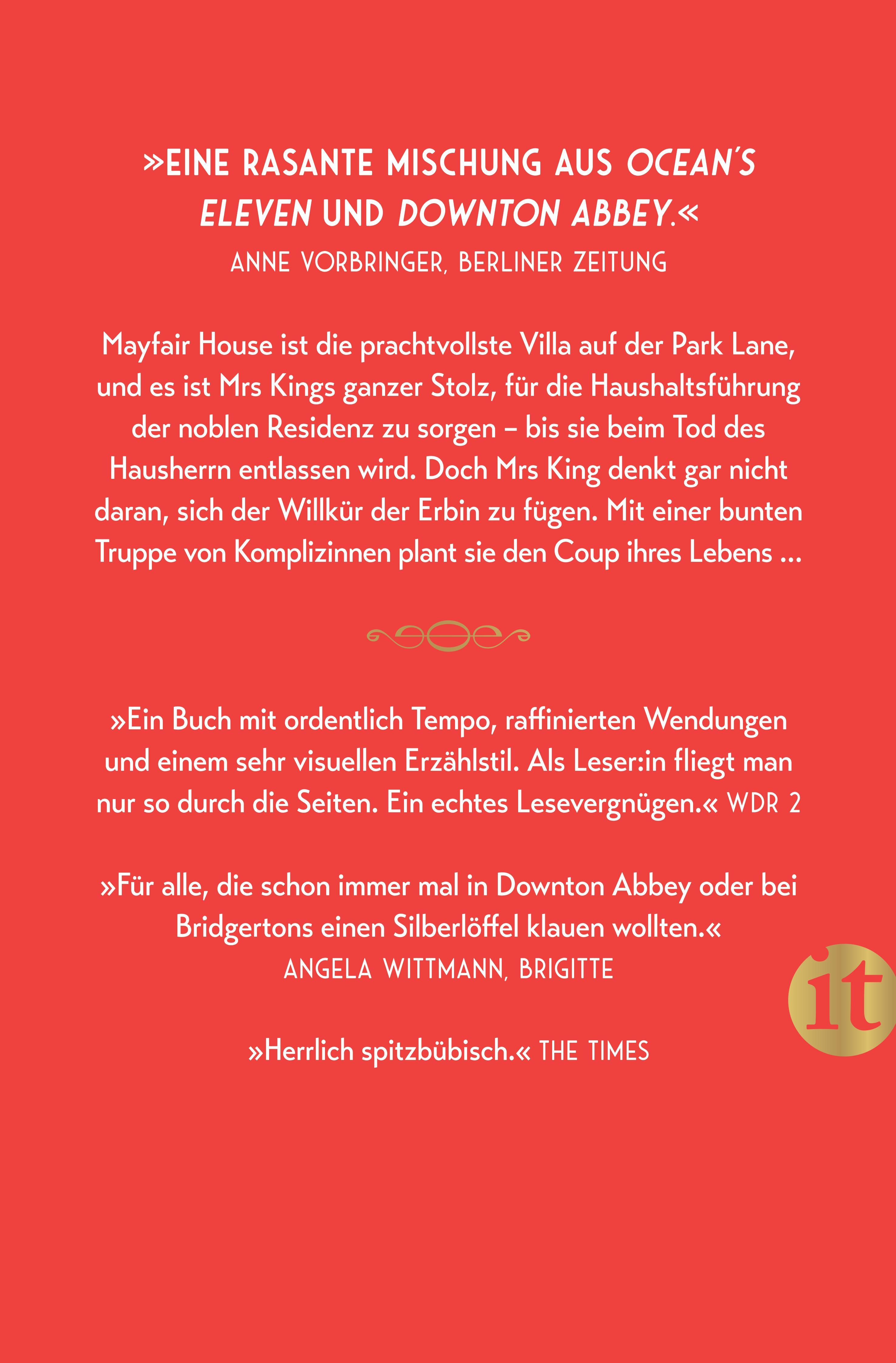 Rückseitencover Mayfair House