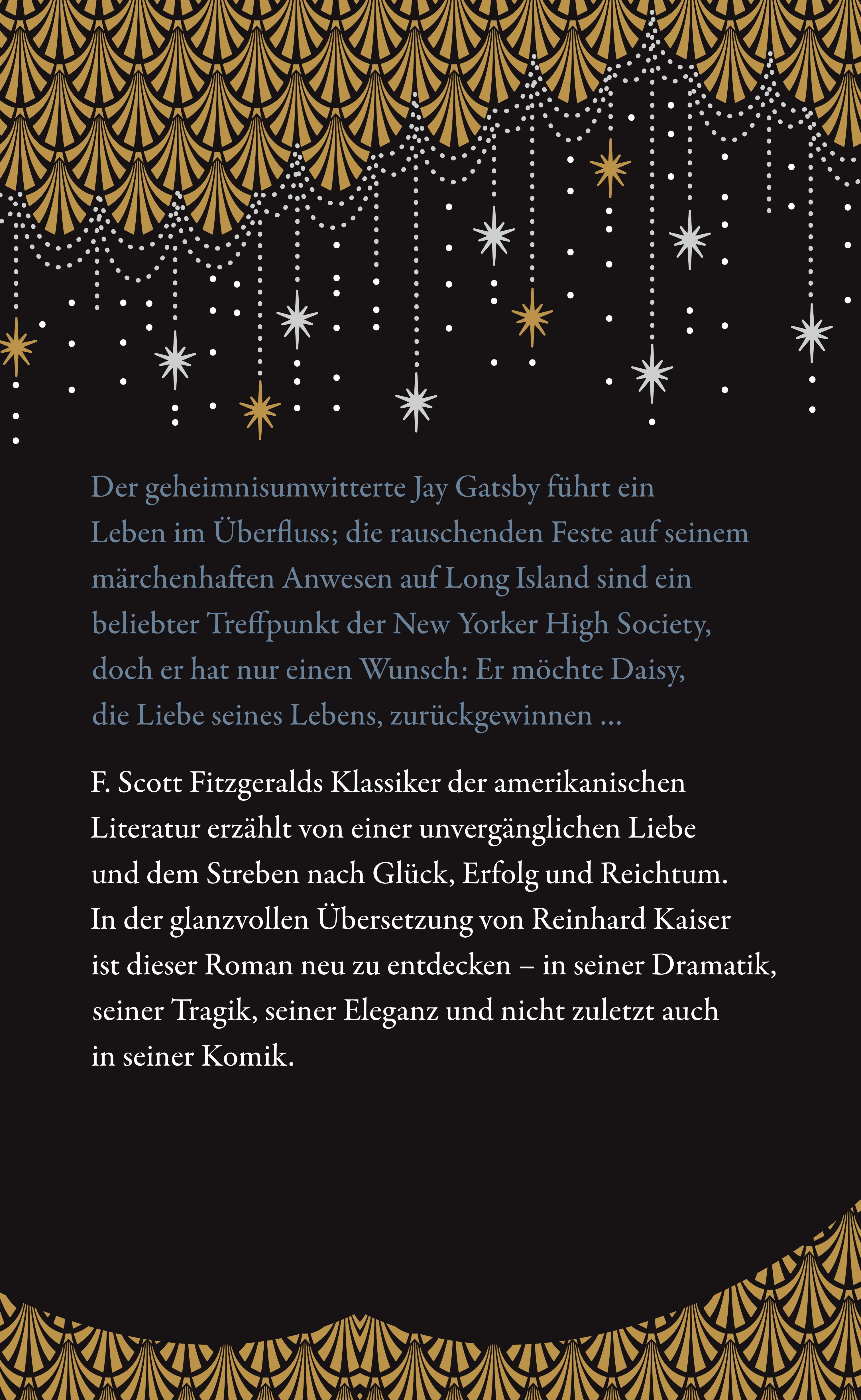 Rückseitencover Der große Gatsby