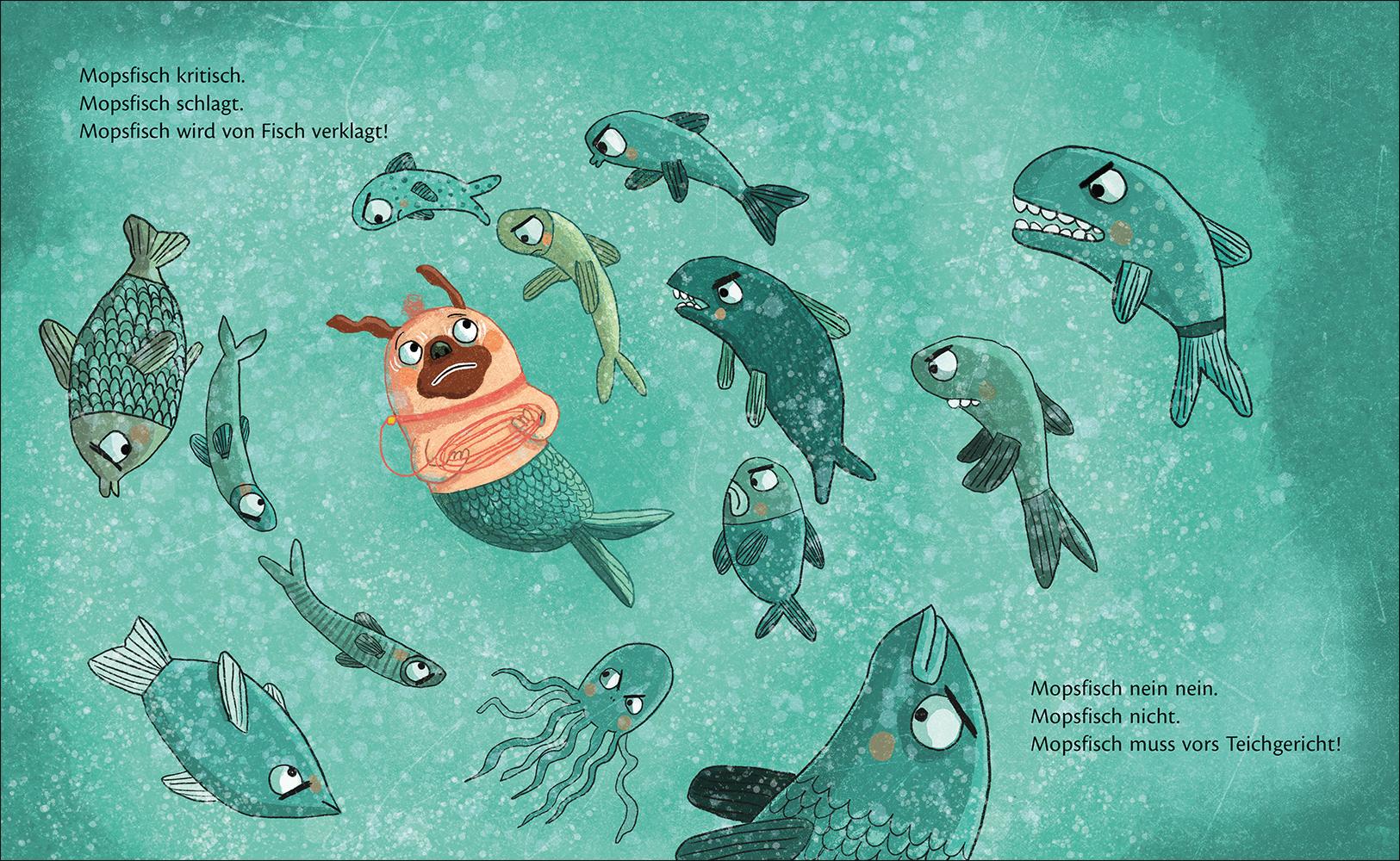 Beispielinhalt (Bild) Mopsfisch