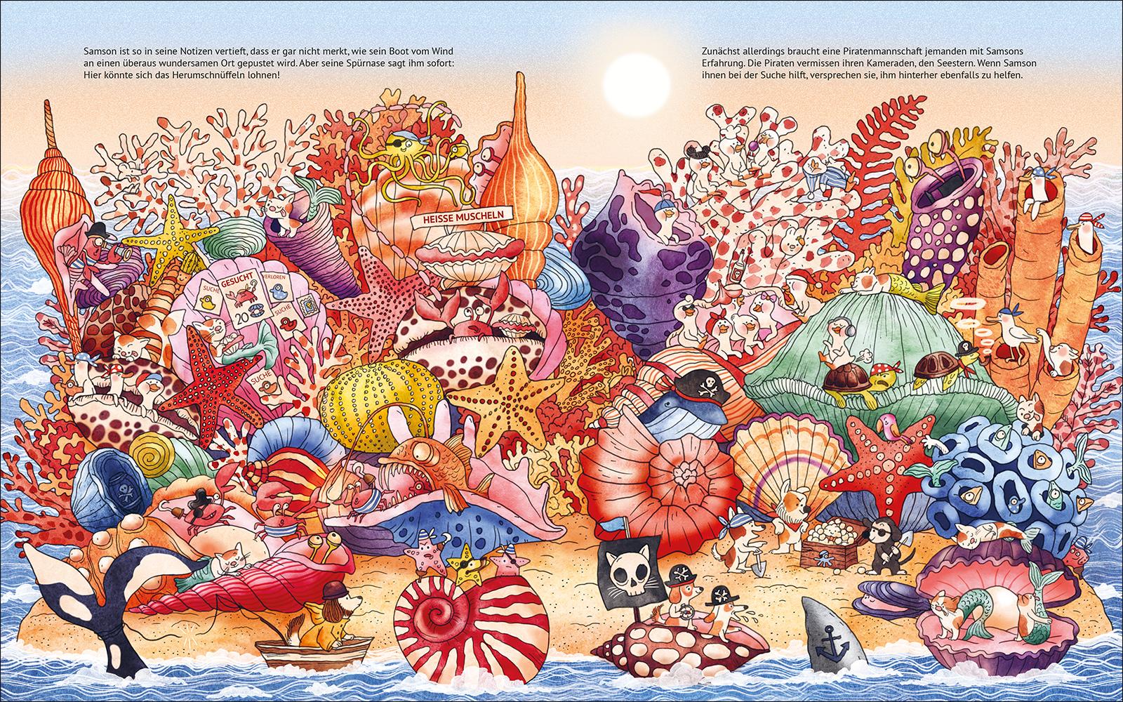 Beispielinhalt (Bild) Detektiv Samson 2 - Auf den Inseln