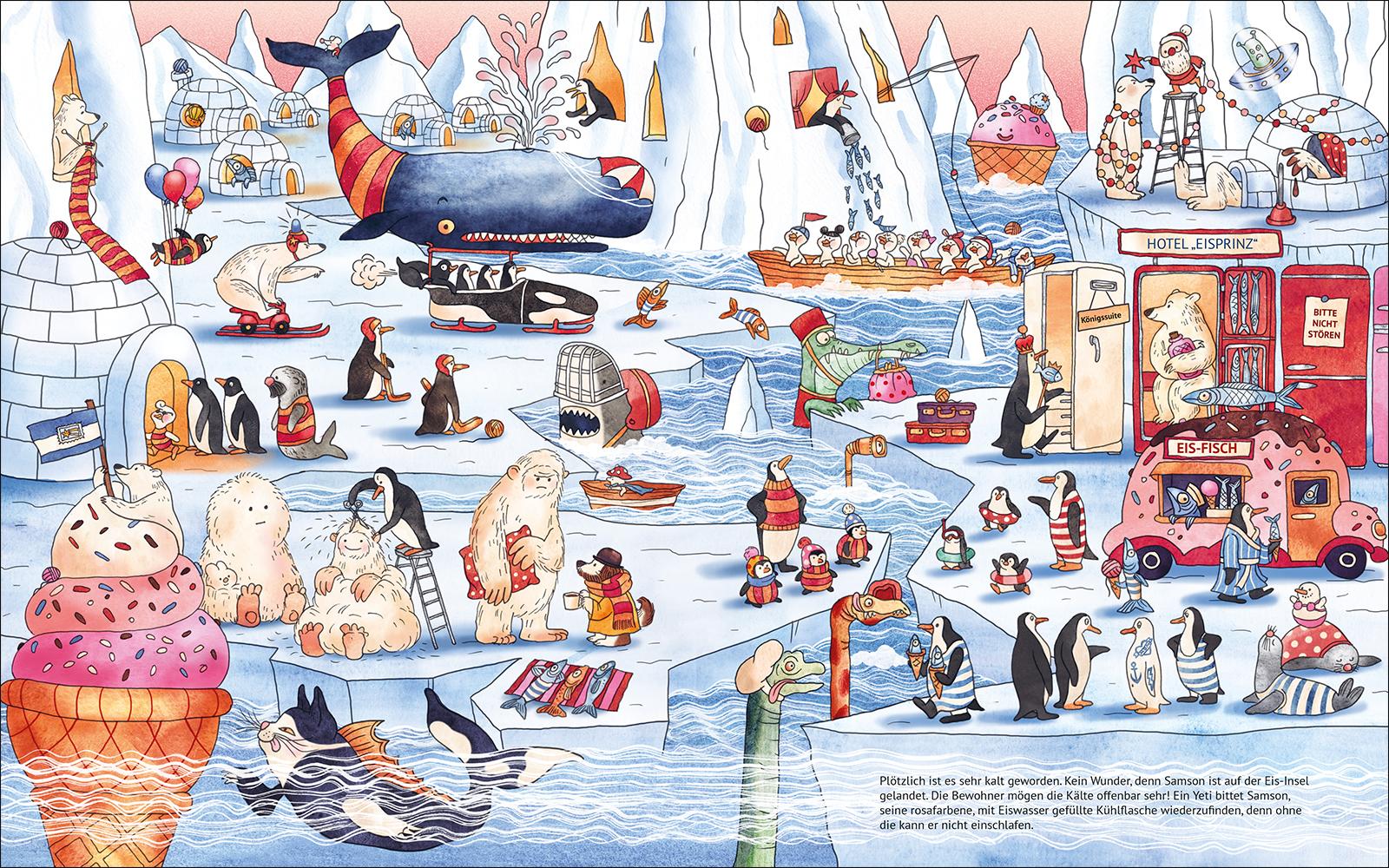 Beispielinhalt (Bild) Detektiv Samson 2 - Auf den Inseln