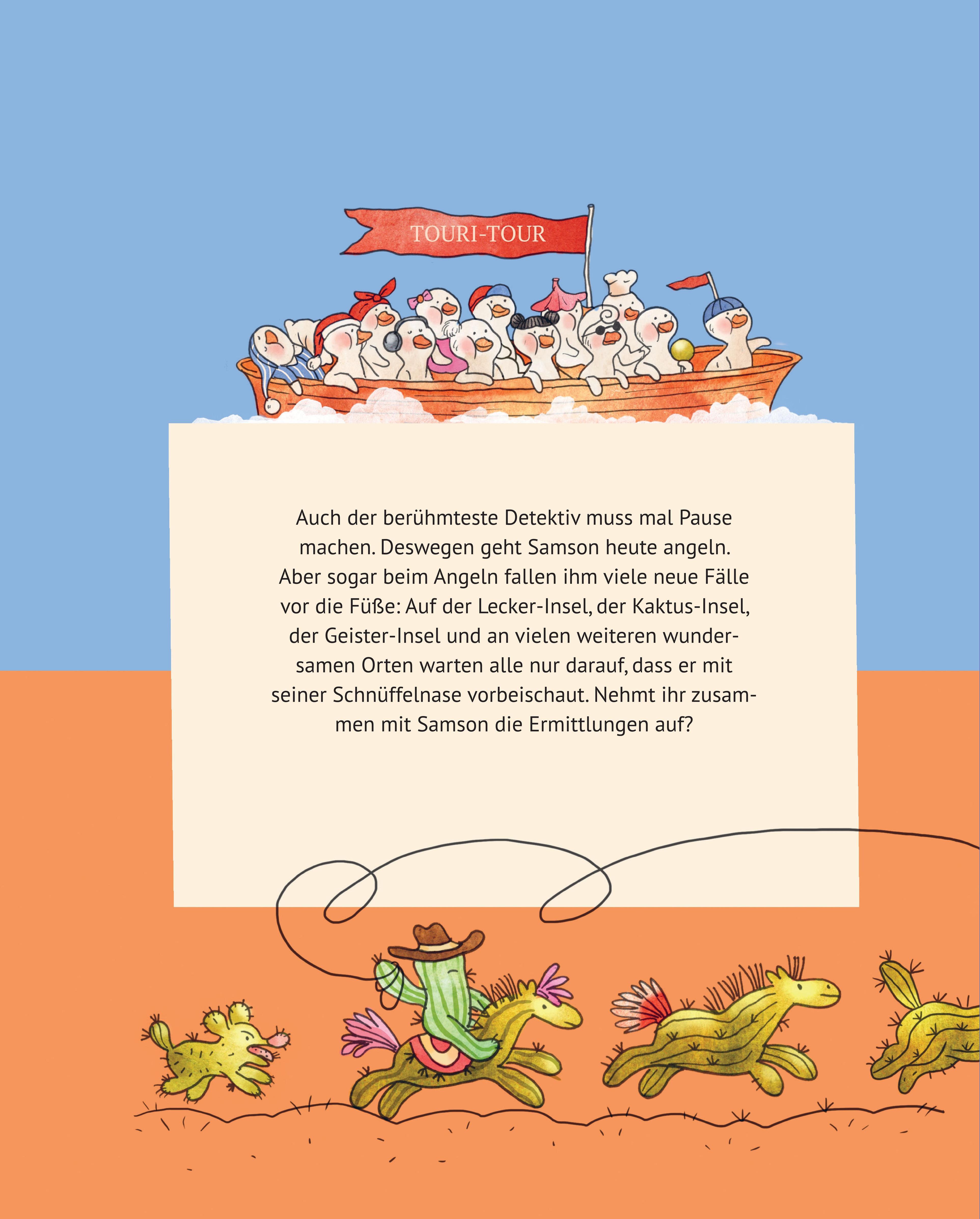 Rückseitencover Detektiv Samson 2 - Auf den Inseln