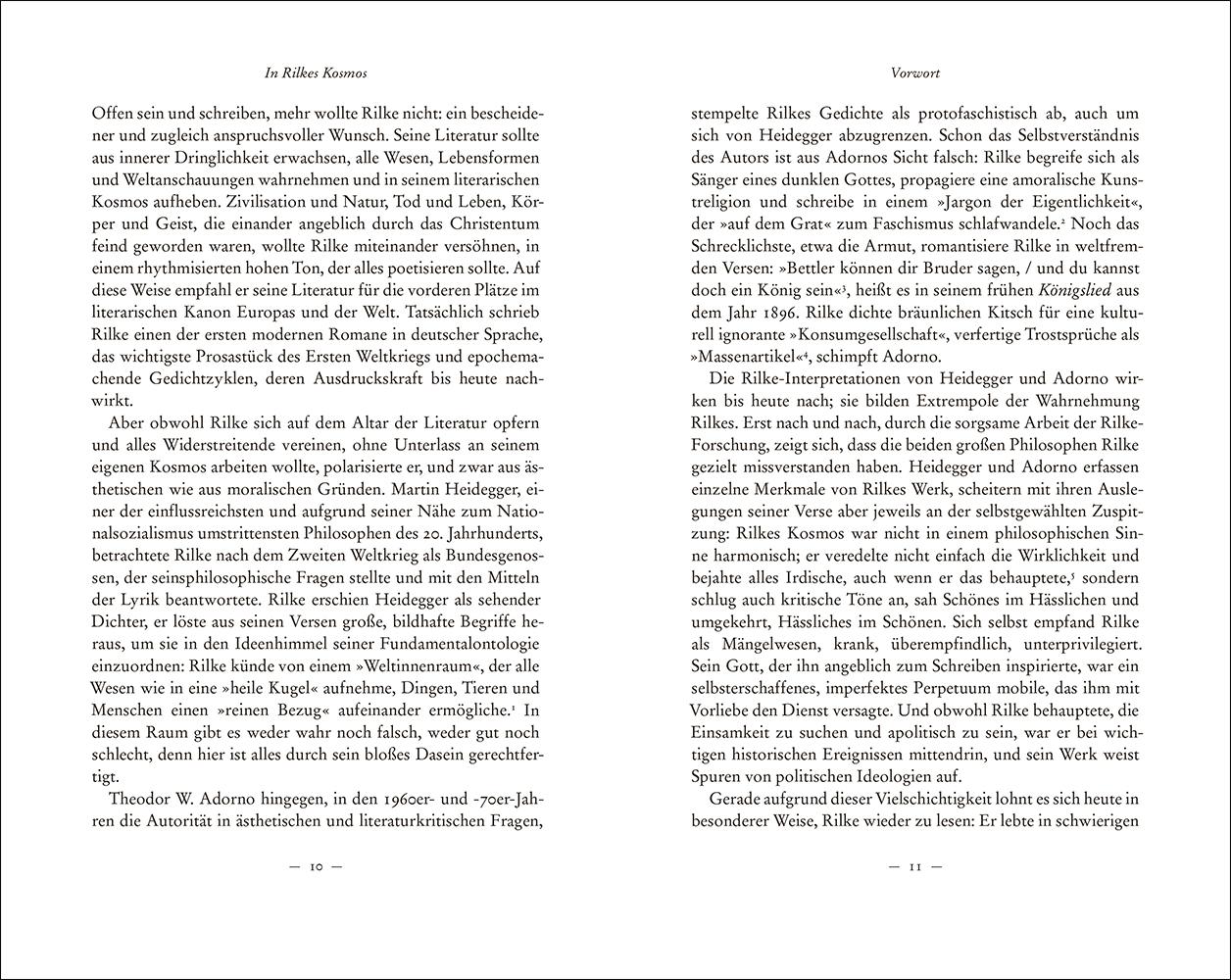 Beispielinhalt (Bild) Rainer Maria Rilke oder Das offene Leben