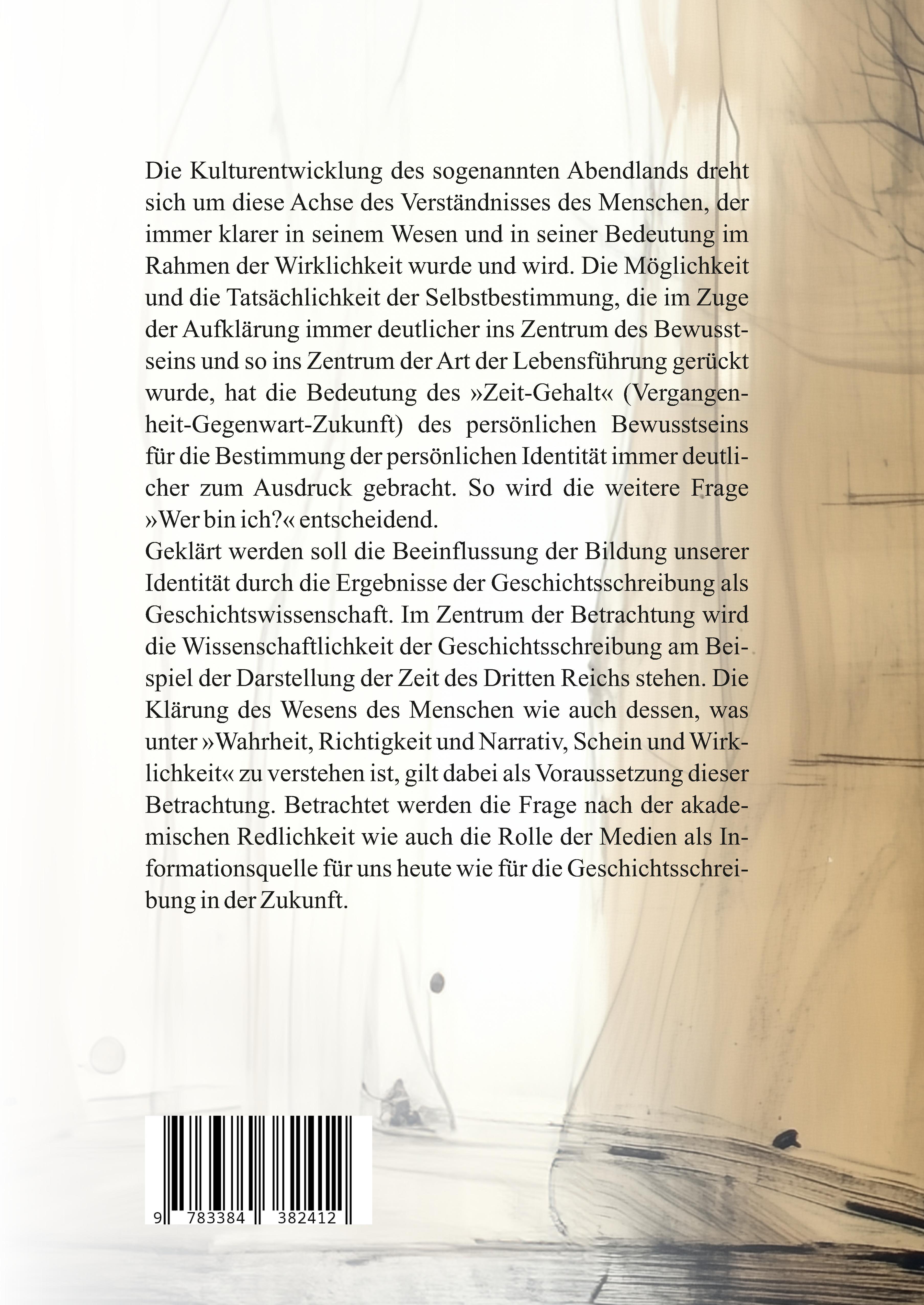 Rückseitencover Wahrheit, Richtigkeit, Narrativ