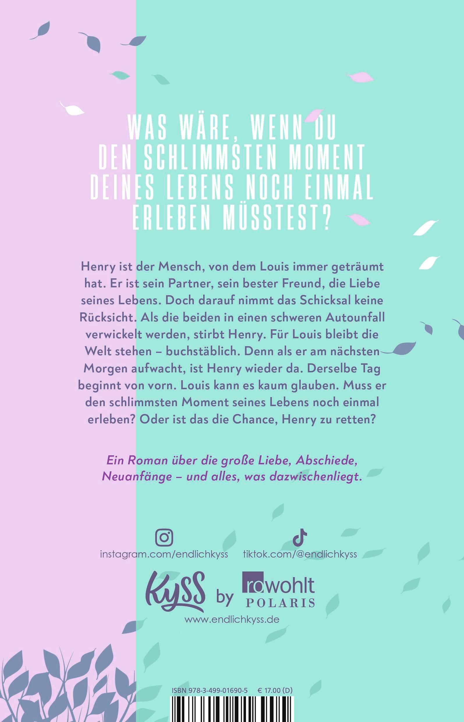 Rückseitencover Gestern waren wir unendlich