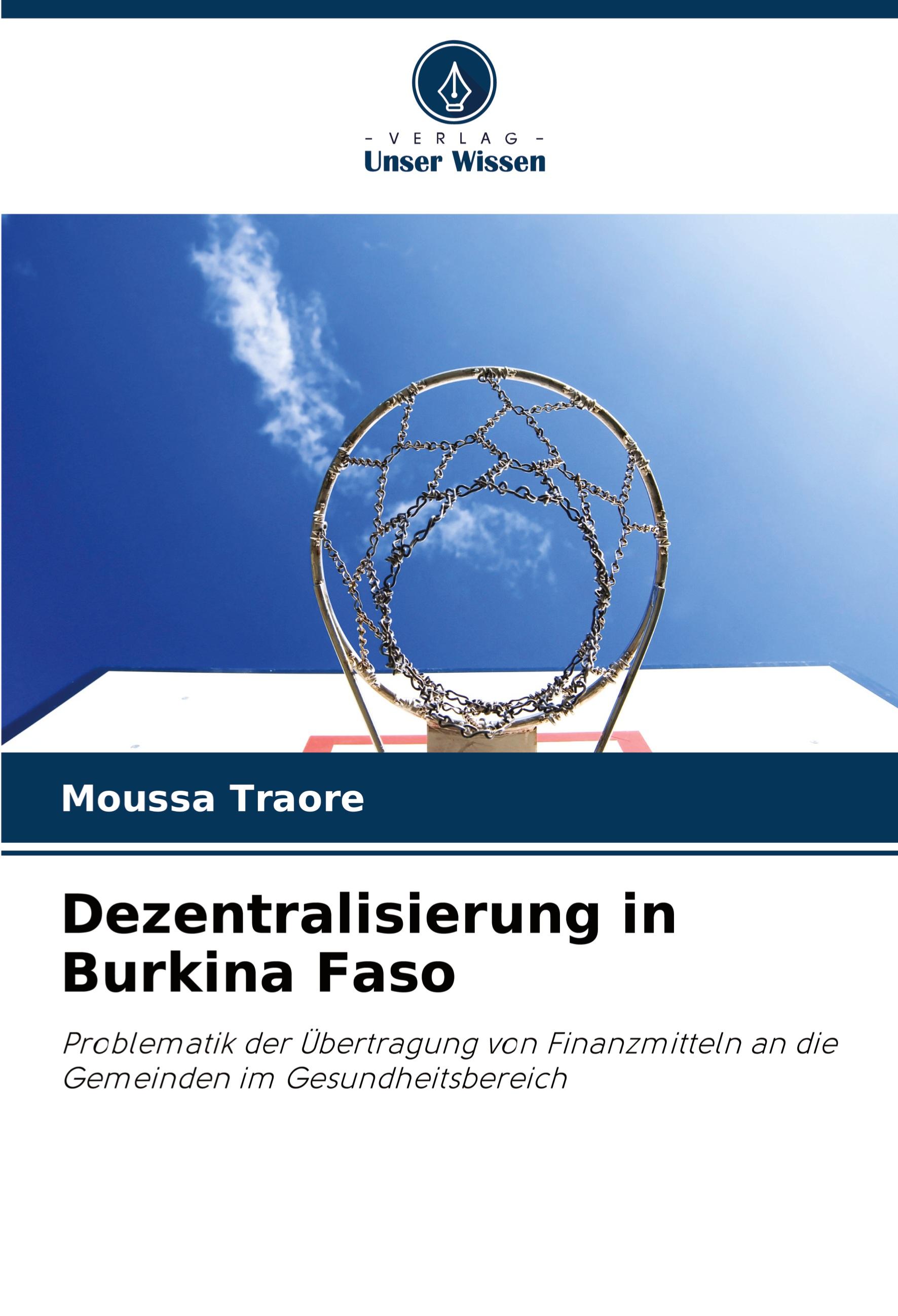 Vorderes Coverbild Dezentralisierung in Burkina Faso