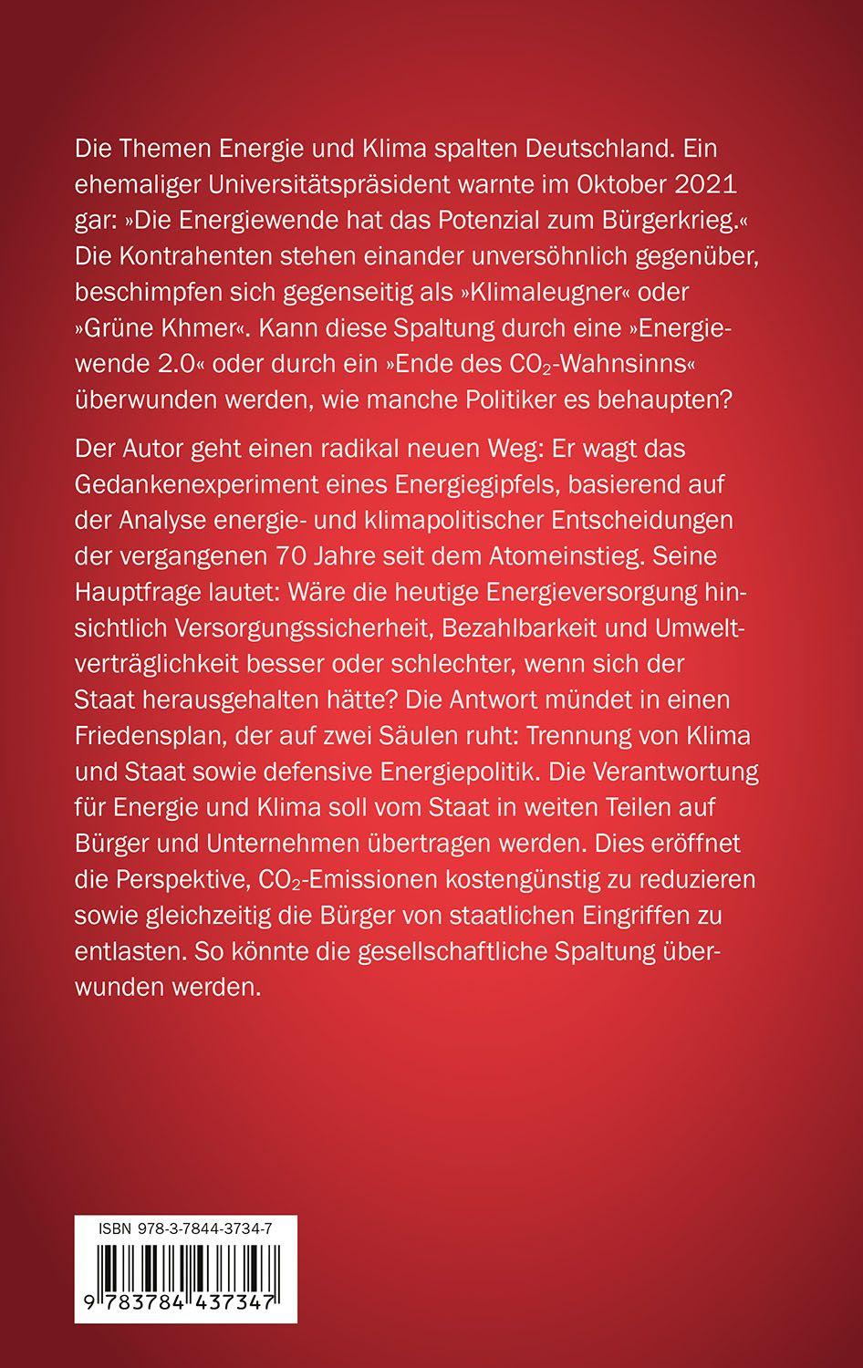 Beispielinhalt (Bild) Der Energiegipfel