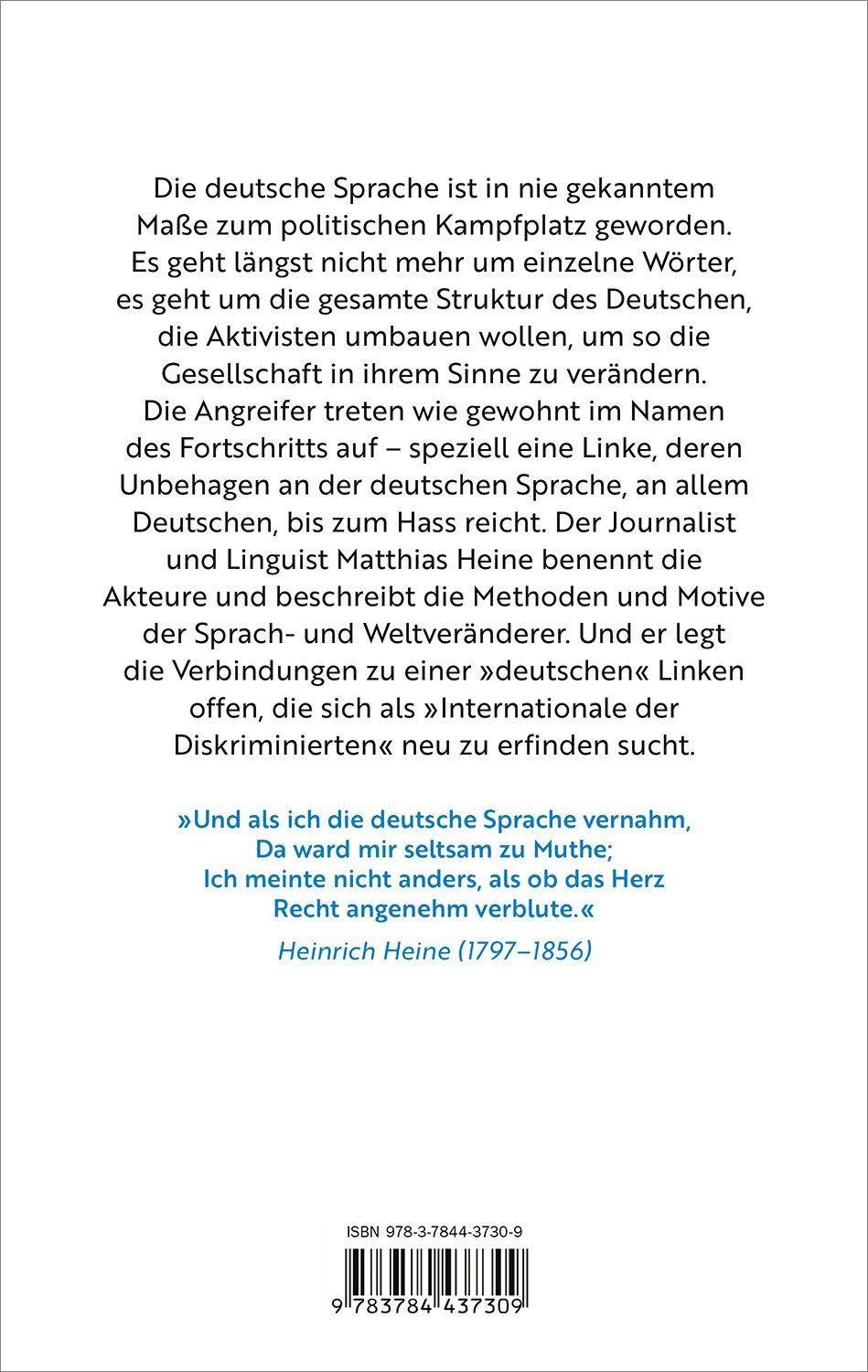 Beispielinhalt (Bild) Der große Sprachumbau