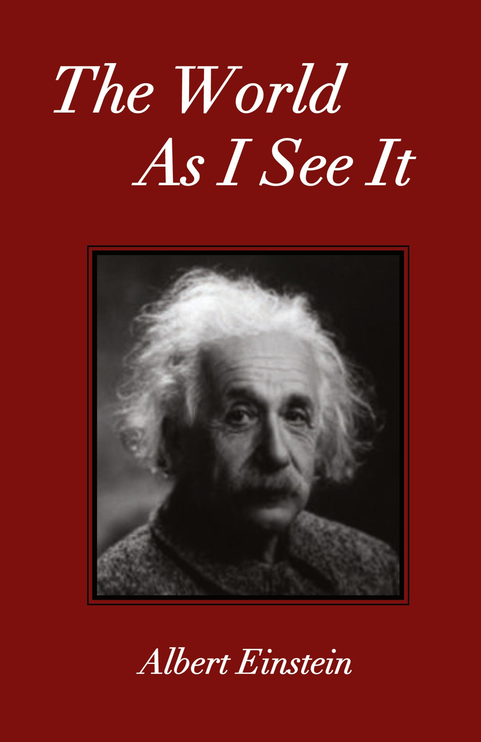 Vorderes Coverbild The World As I See It