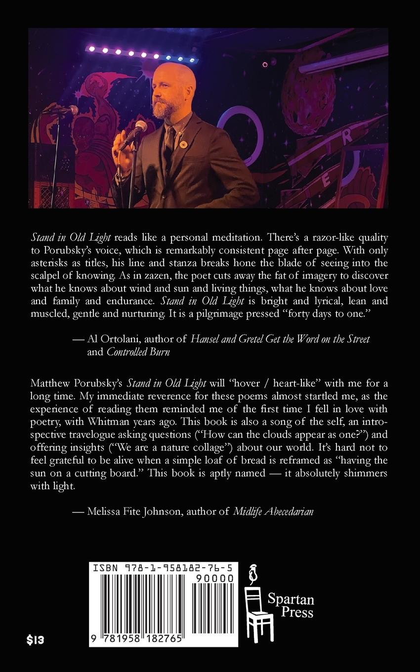 Rückseitencover Stand in Old Light