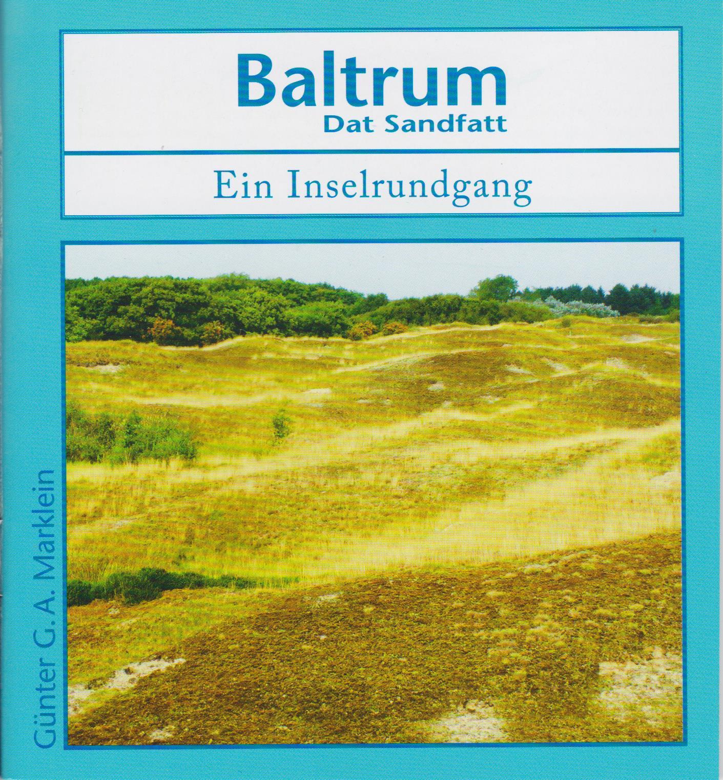 Vorderes Coverbild Baltrum - Dat Sandfatt