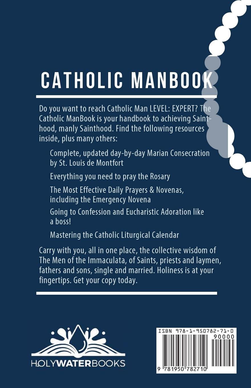 Rückseitencover The Catholic ManBook