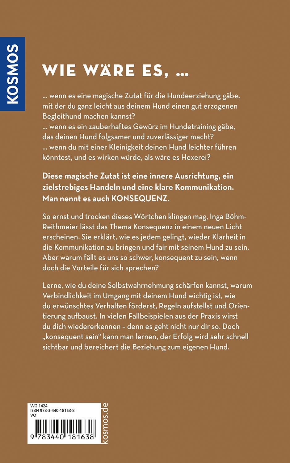 Rückseitencover Die Magie der Konsequenz