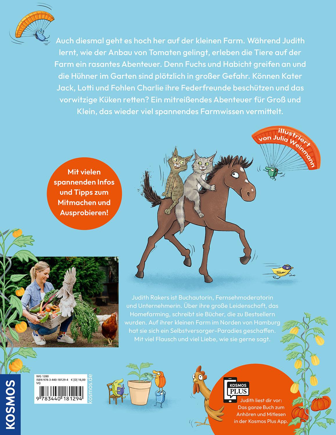 Rückseitencover Judiths kleine Farm, 2