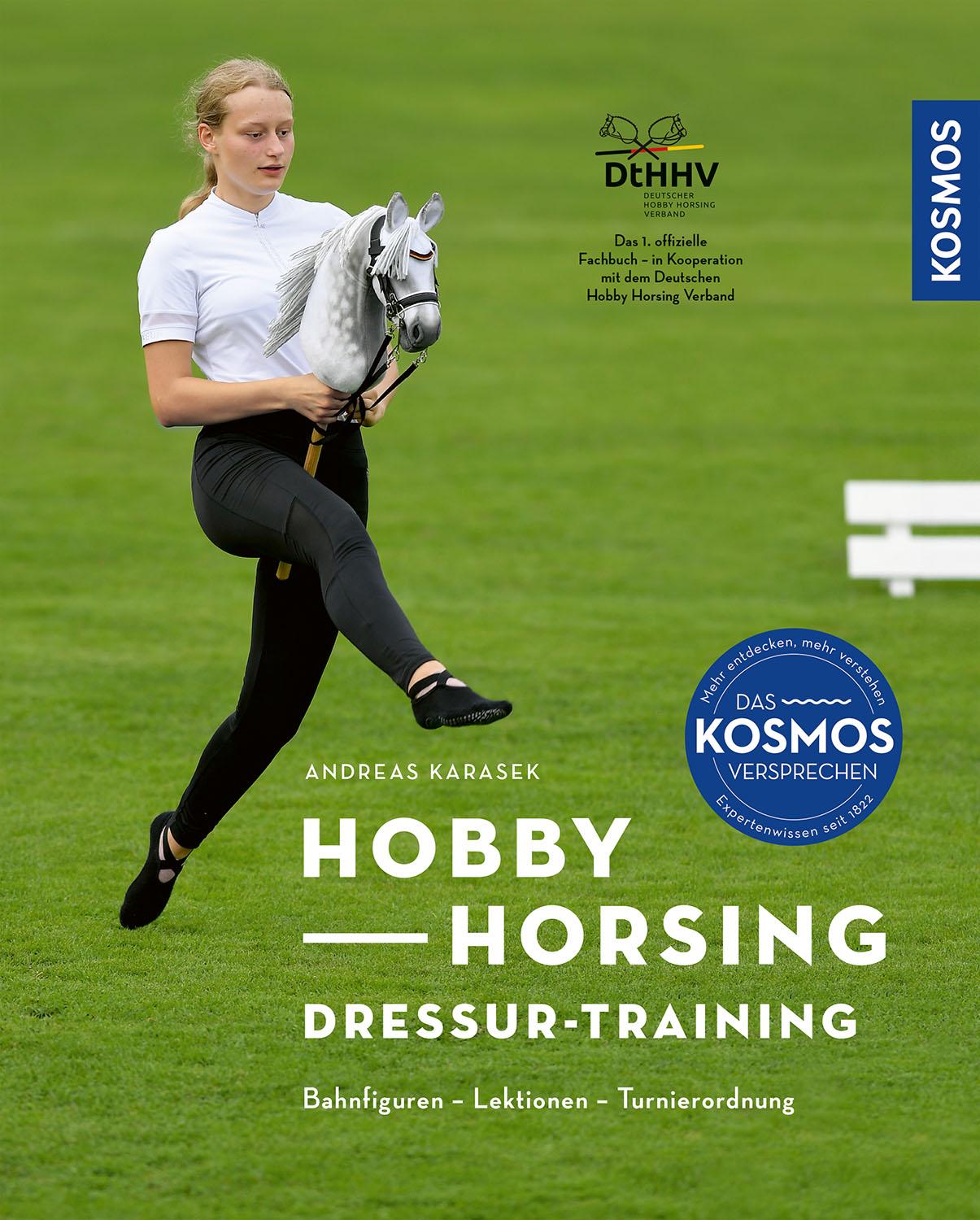 Vorderes Coverbild Hobby Horsing Dressurtraining