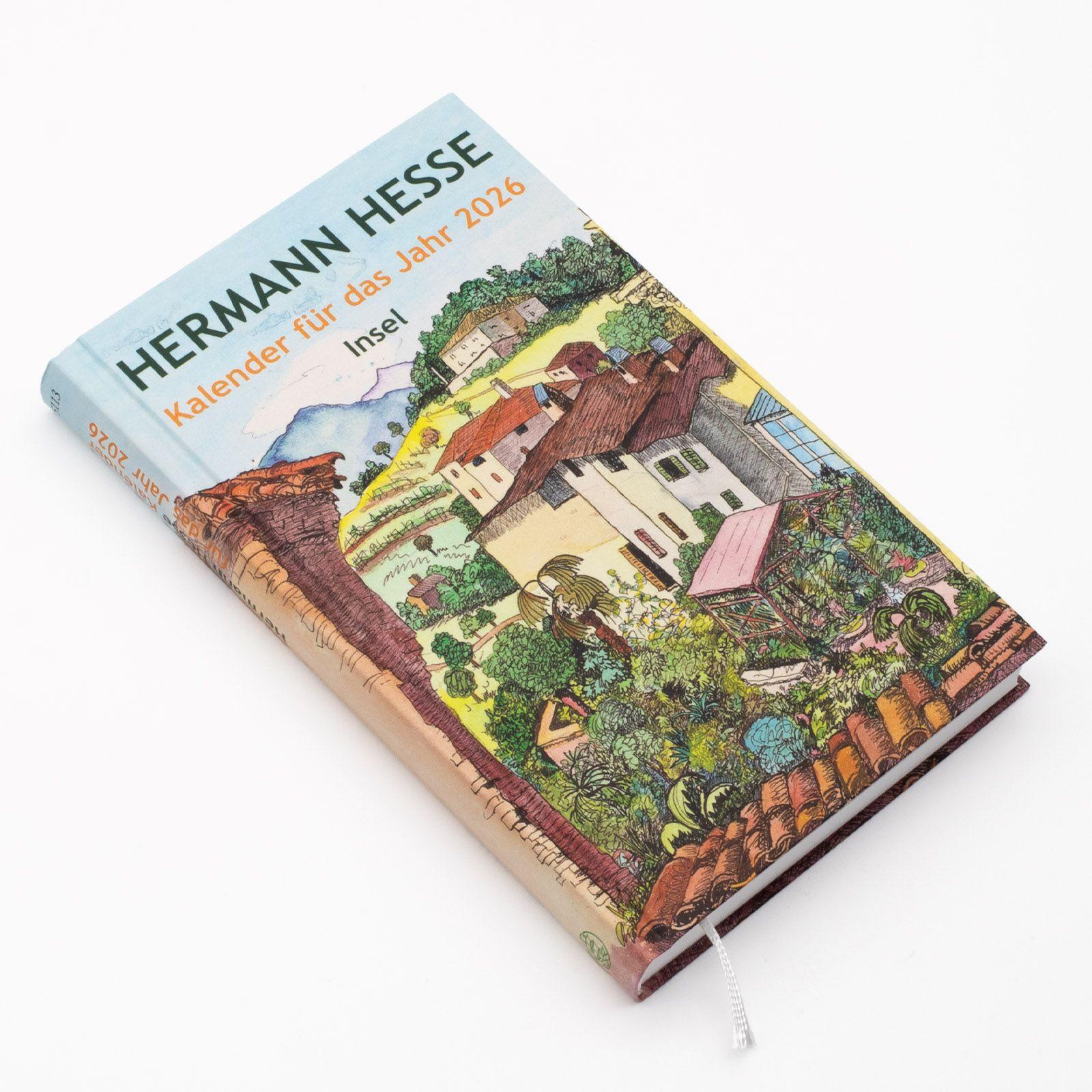 Beispielinhalt (Bild) Hermann Hesse Kalender für das Jahr 2026