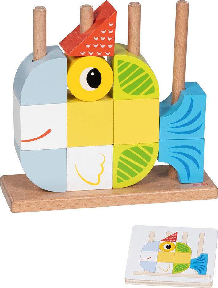 Vorderes Coverbild Steckspiel Vario mit 12 Vorlagekärtchen