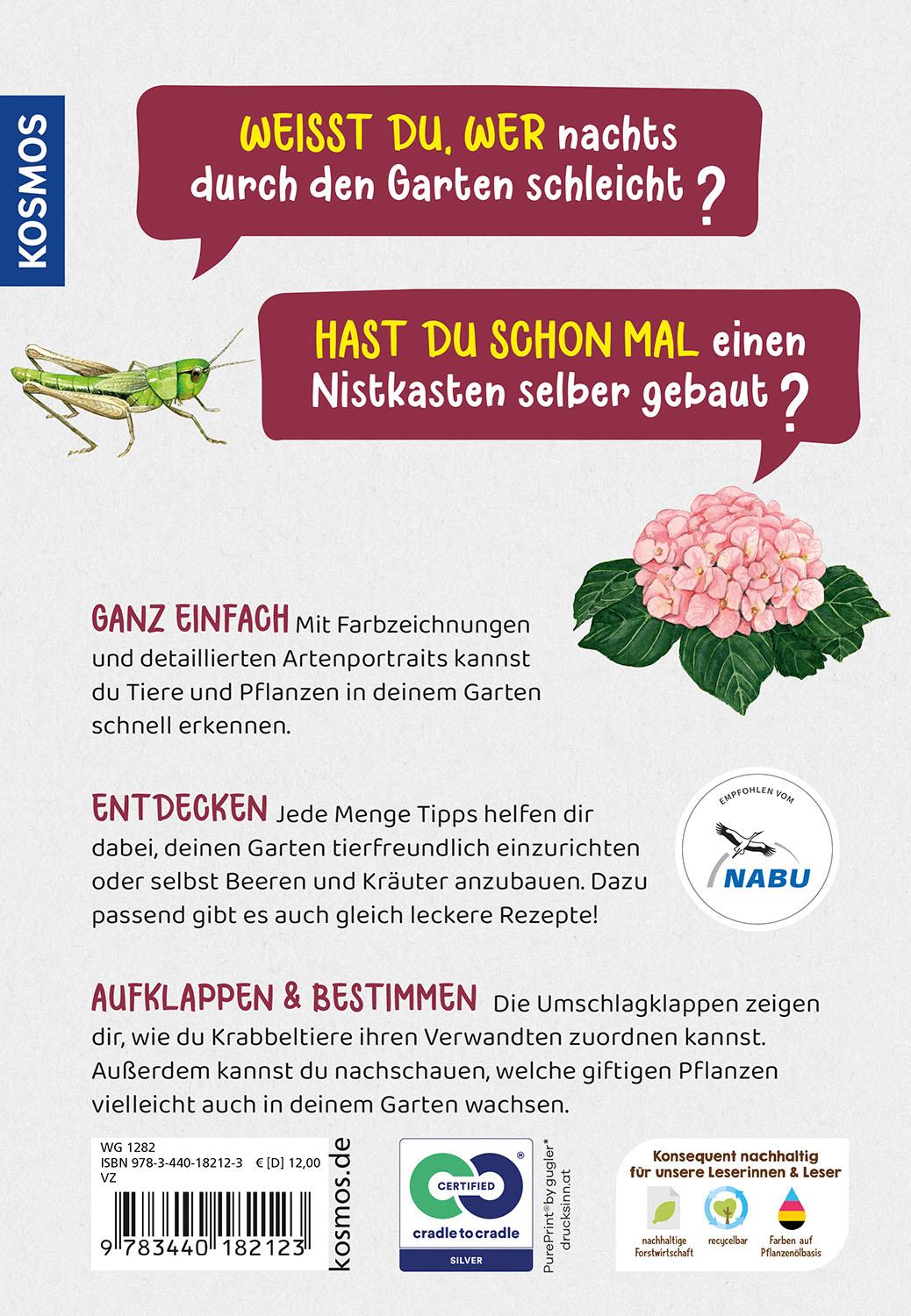 Beispielinhalt (Bild) Was lebt im Garten? Kindernaturführer