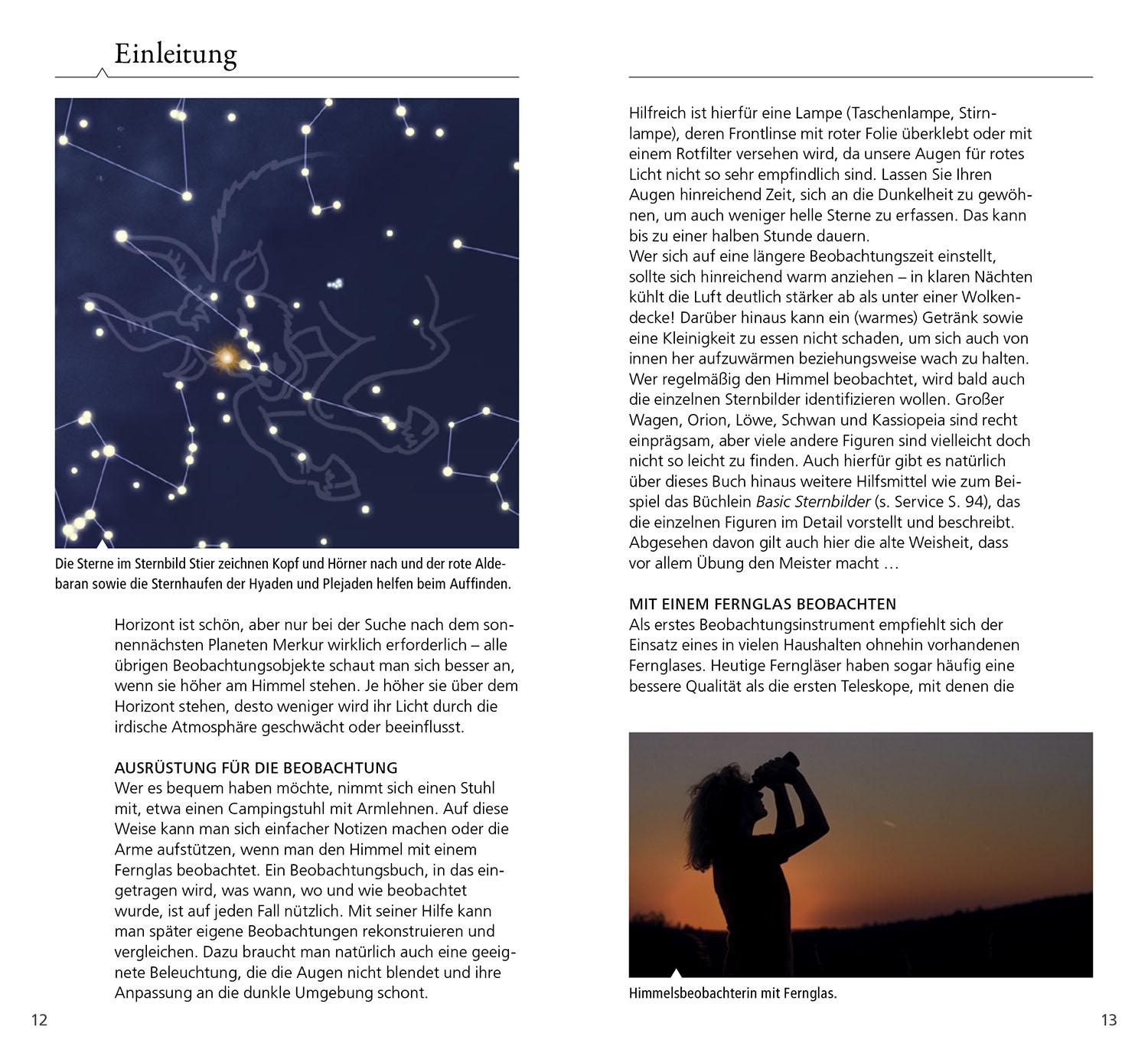 Beispielinhalt (Bild) Was tut sich am Himmel 2026