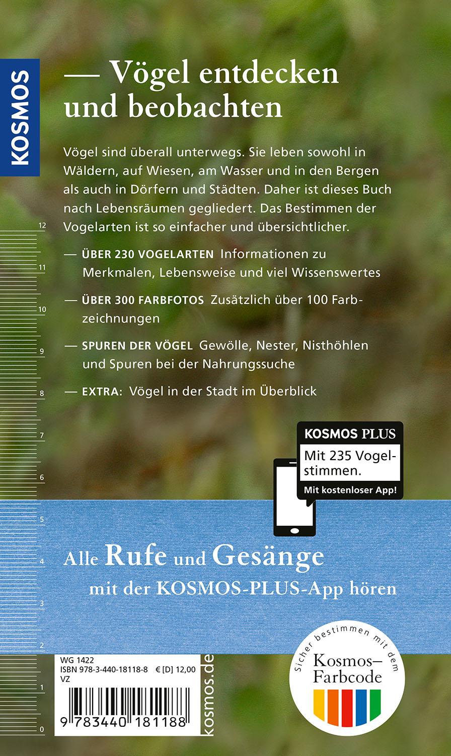 Beispielinhalt (Bild) Kosmos Vogelführer für unterwegs