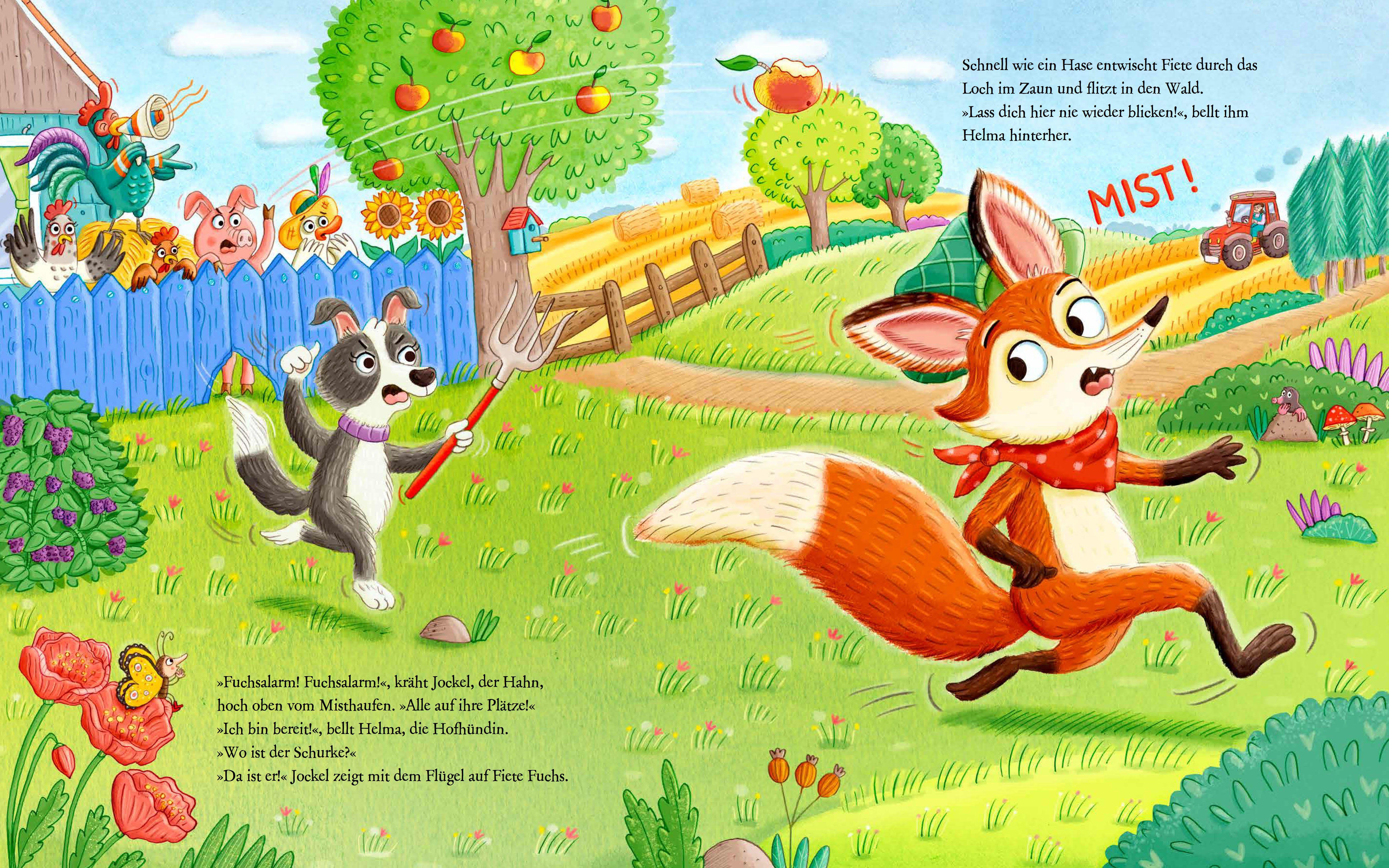 Beispielinhalt (Bild) Karneval im Hühnerstall