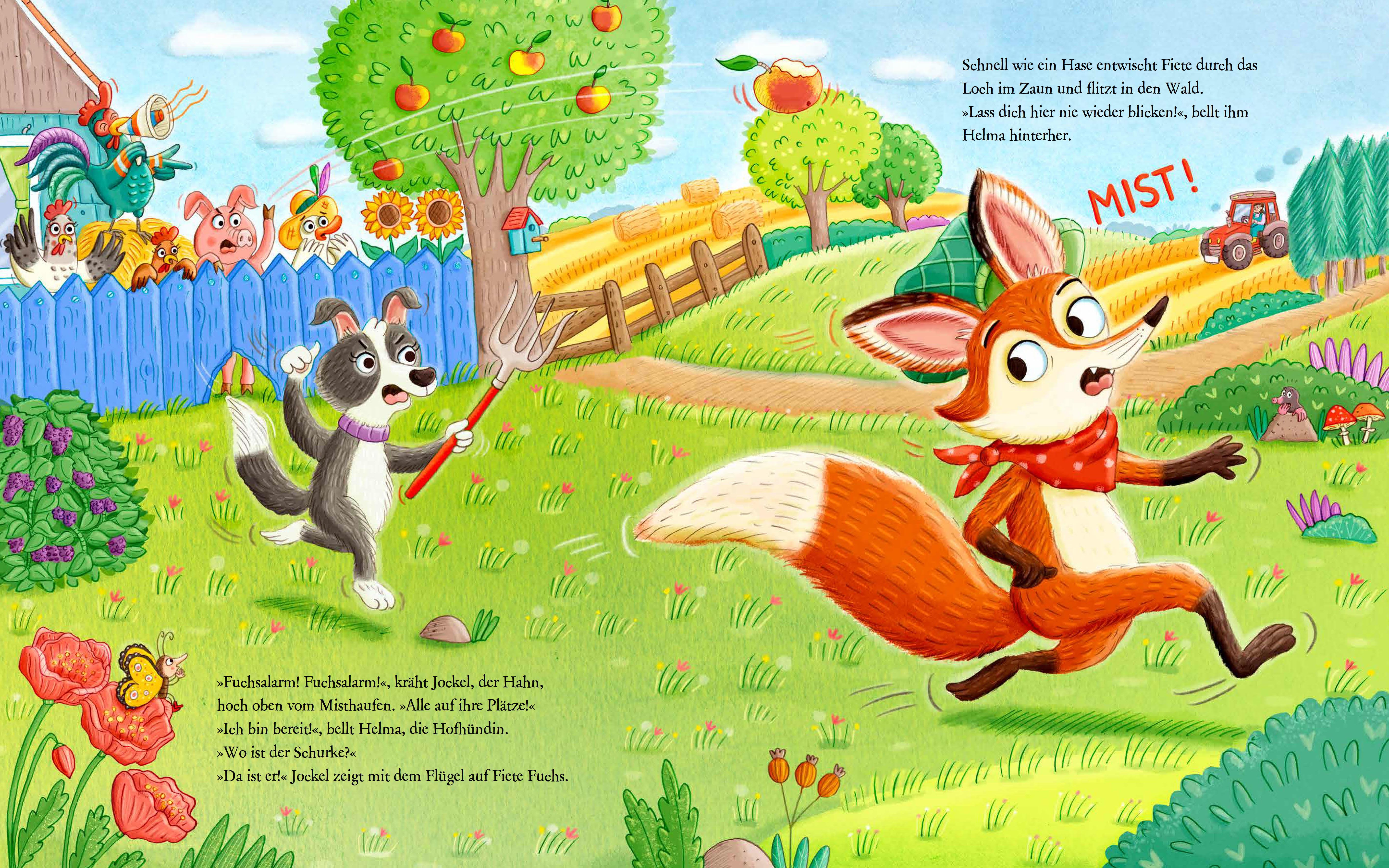 Beispielinhalt (Bild) Karneval im Hühnerstall